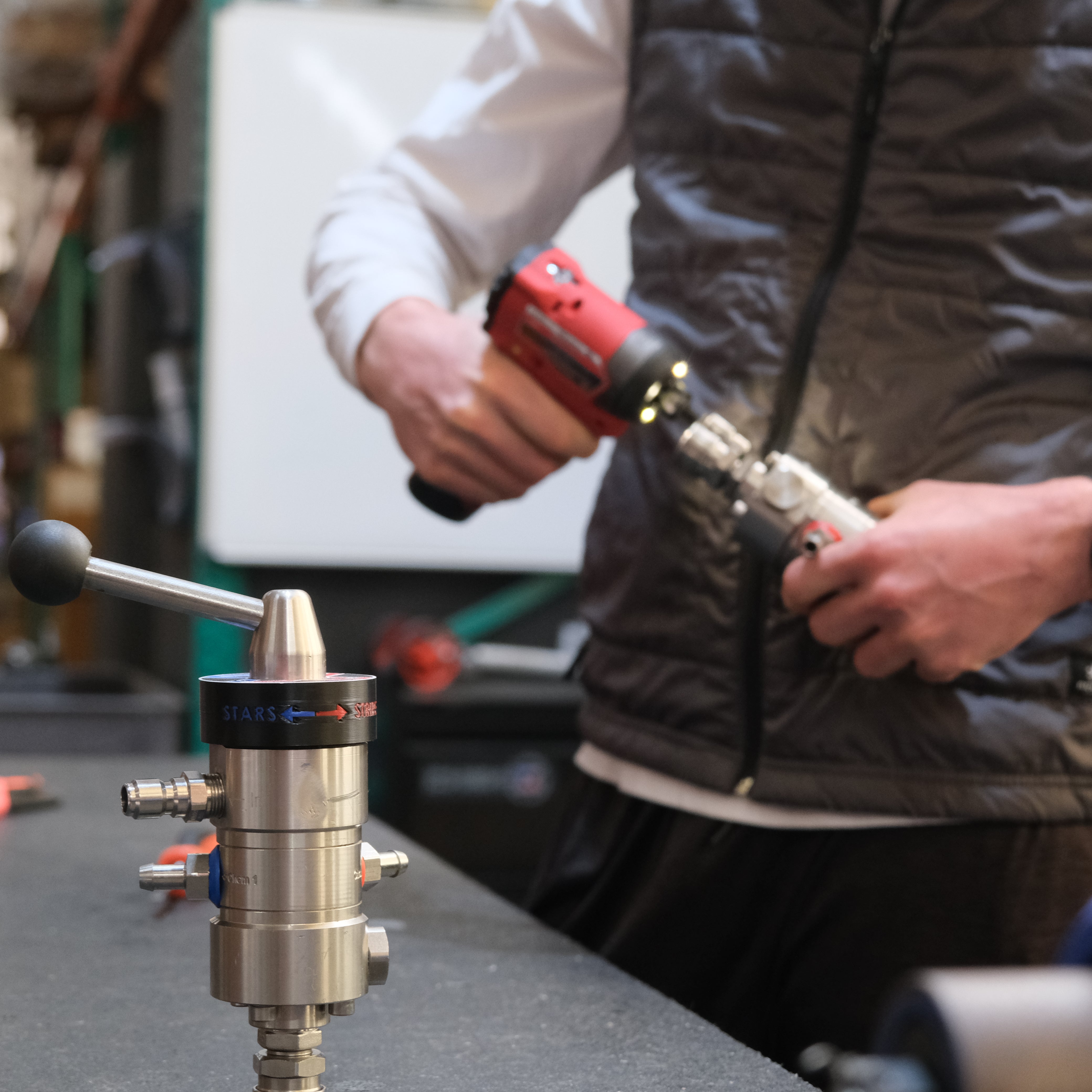 Suttner ST-164 dual foam injector