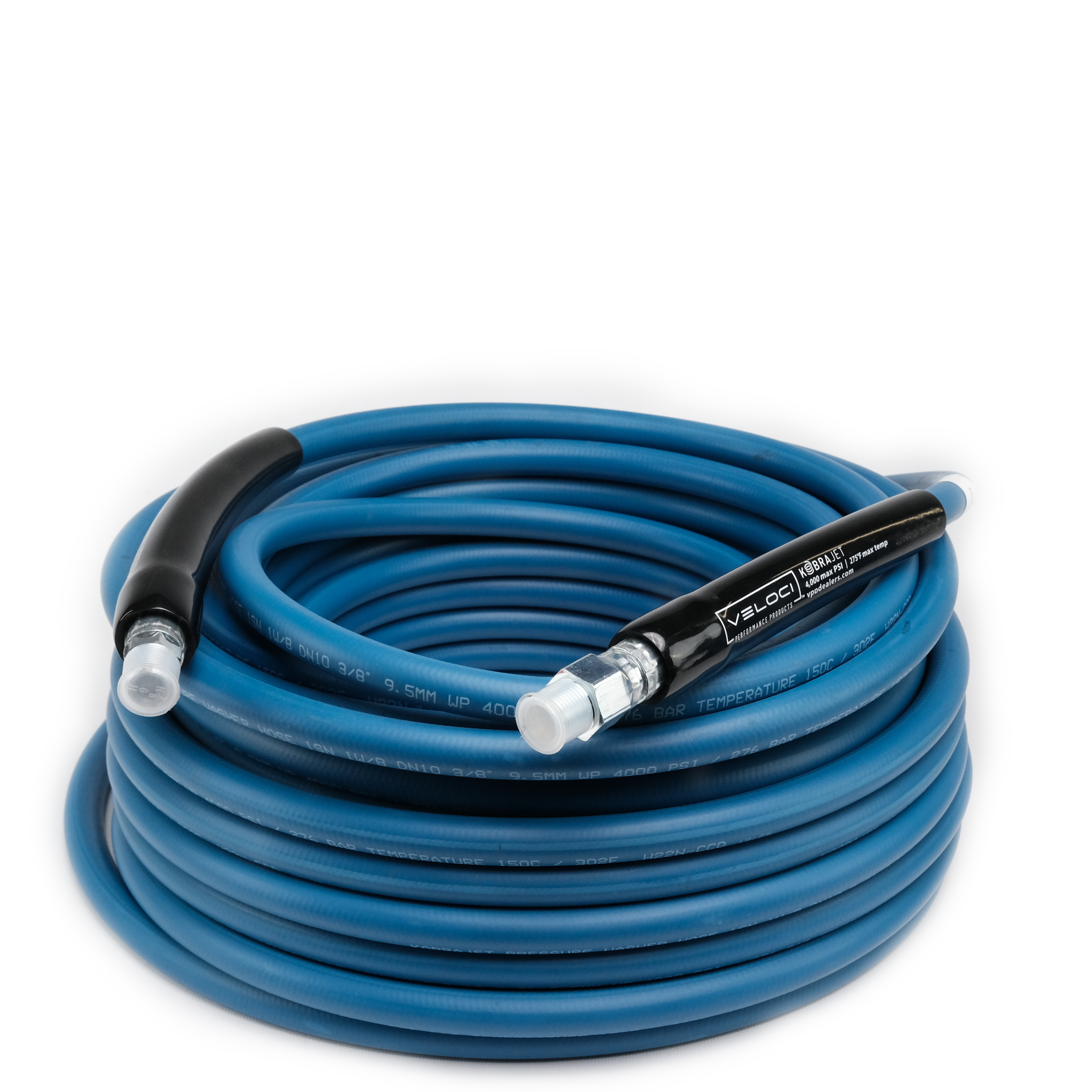 100' MTM Hydro Veloci Kobrajet Smooth Hose 4,000 PSI - Chem-X