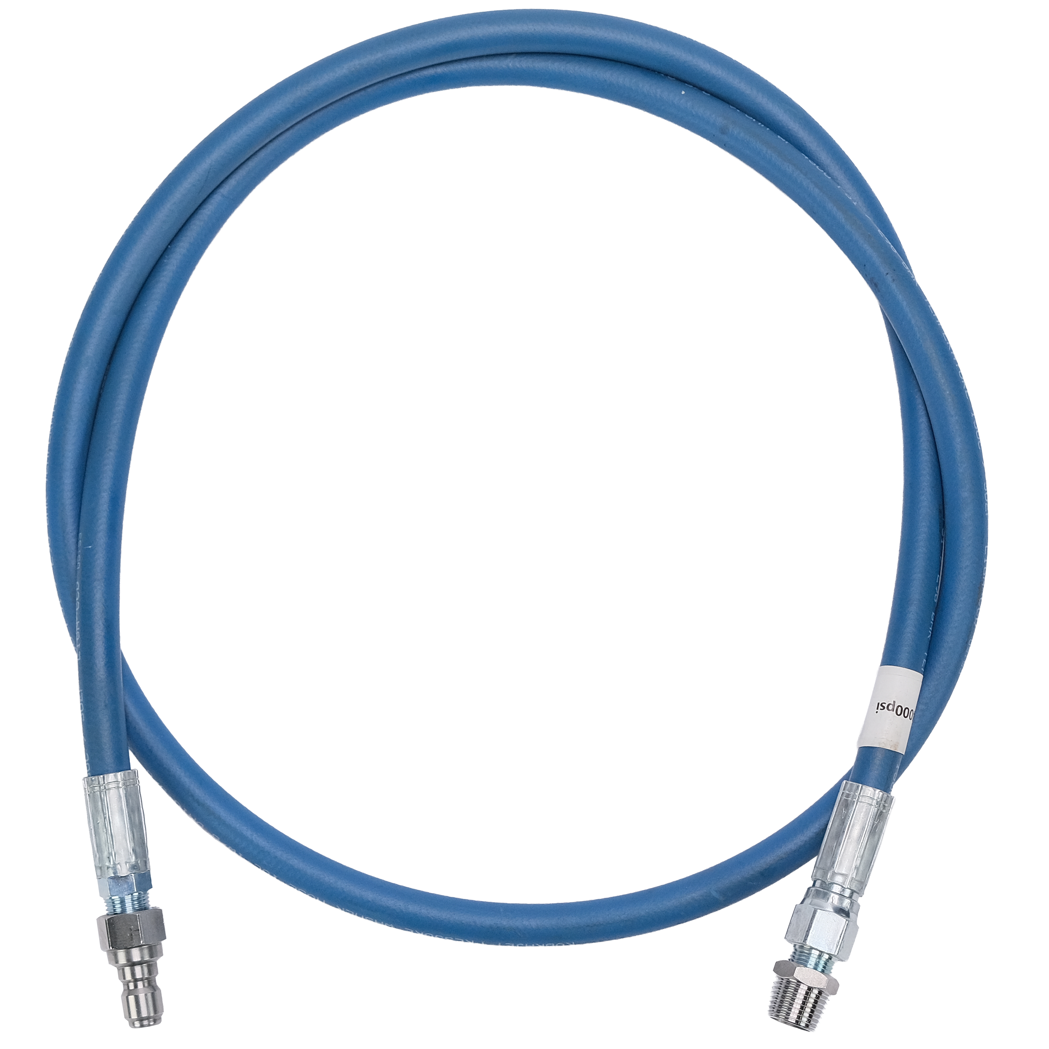 25' MTM Hydro Veloci Kobrajet Smooth Reel Connector Hose w/Fittings 4,000 PSI - Chem-X