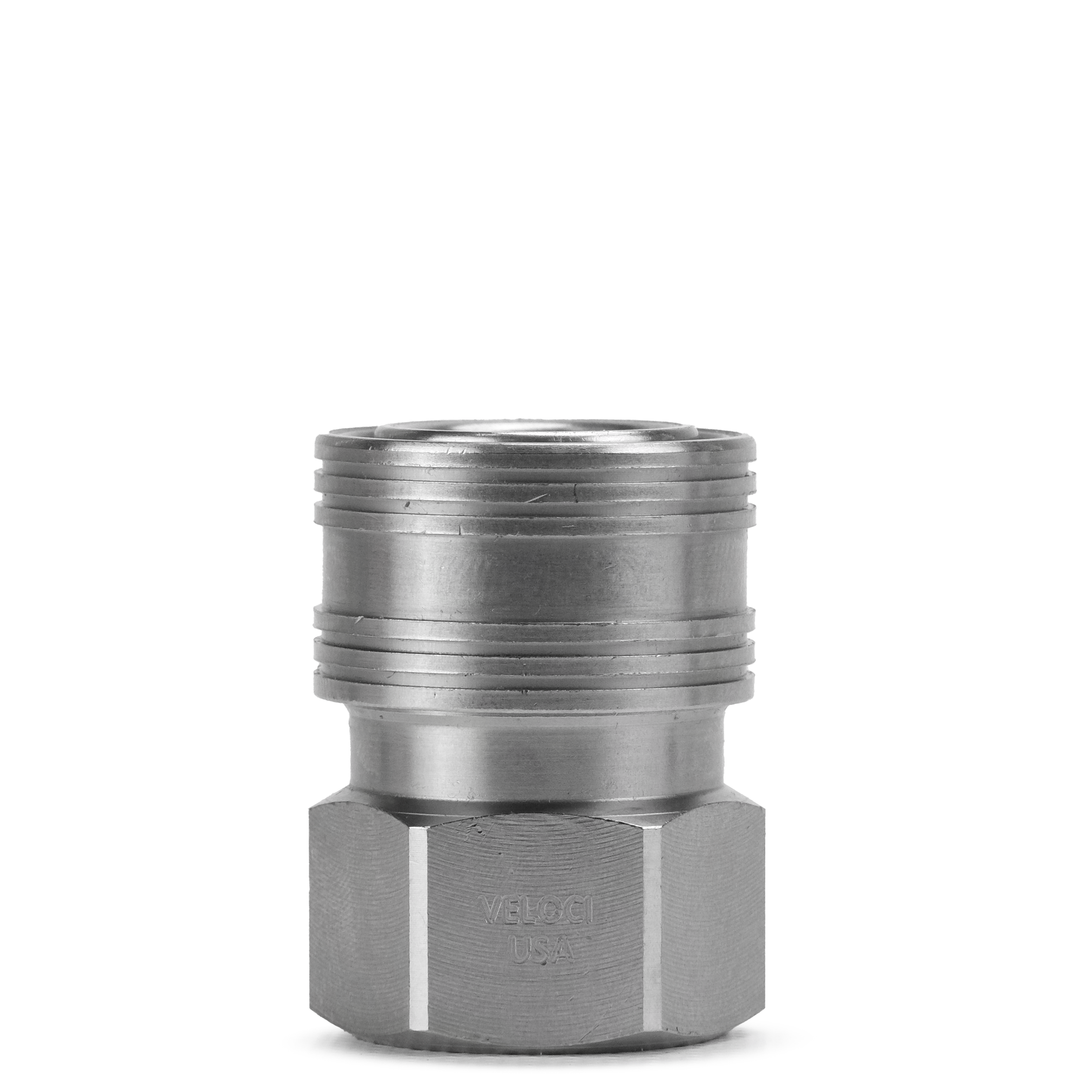 PRIMA Stainless Steel QC Coupler: 1/4" Female - Chem-X