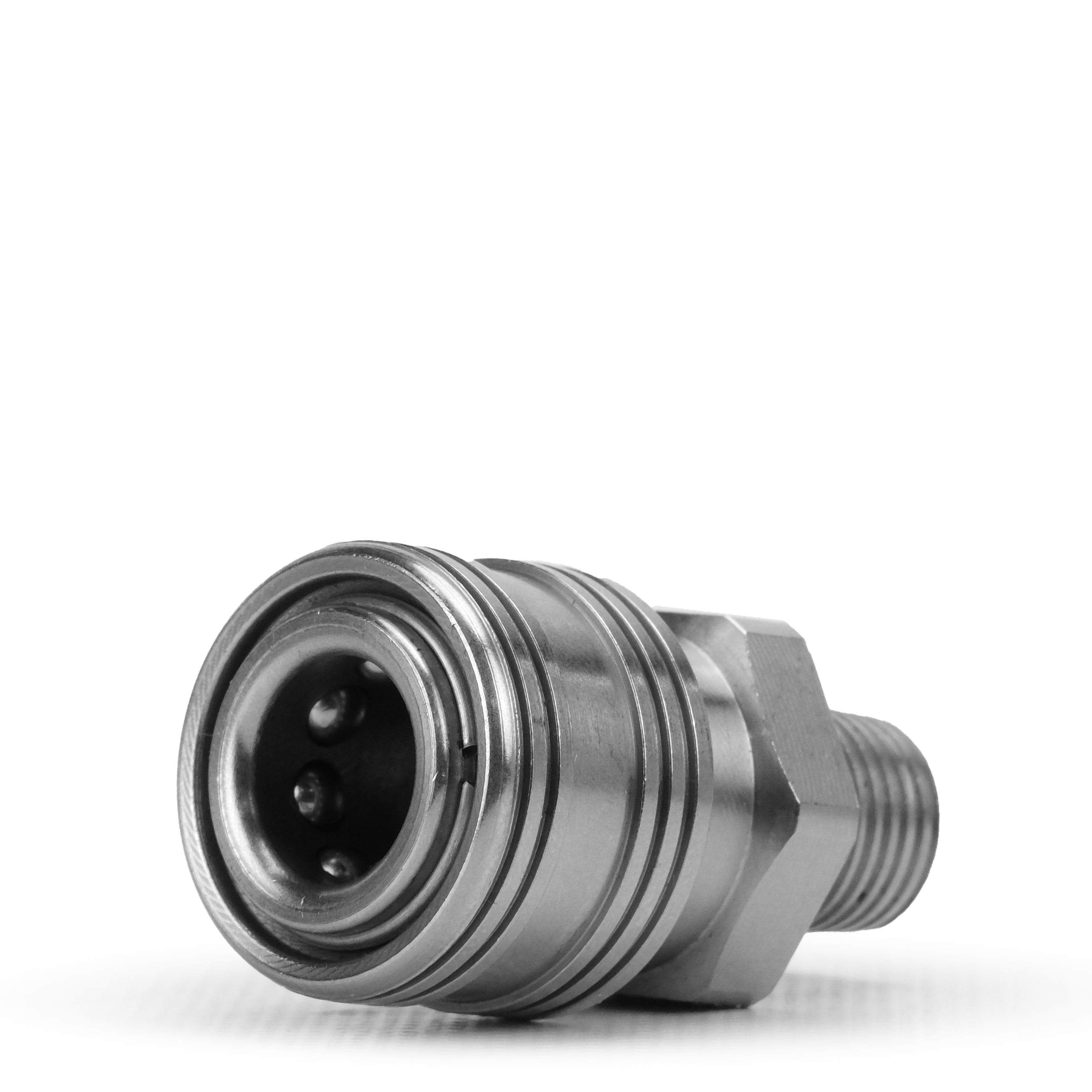 PRIMA Stainless Steel QC Coupler: 1/4" Male - Chem-X