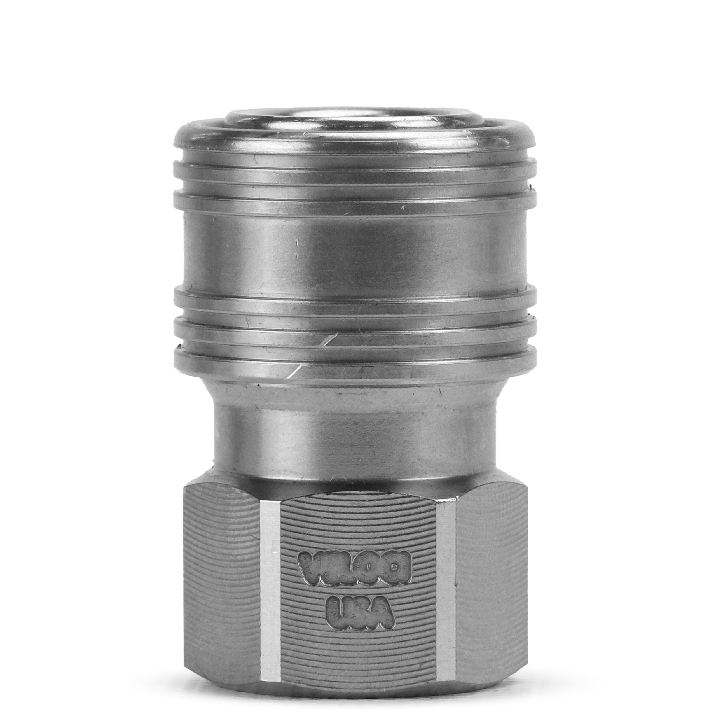 PRIMA Stainless Steel QC Coupler: 3/8" Female - Chem-X