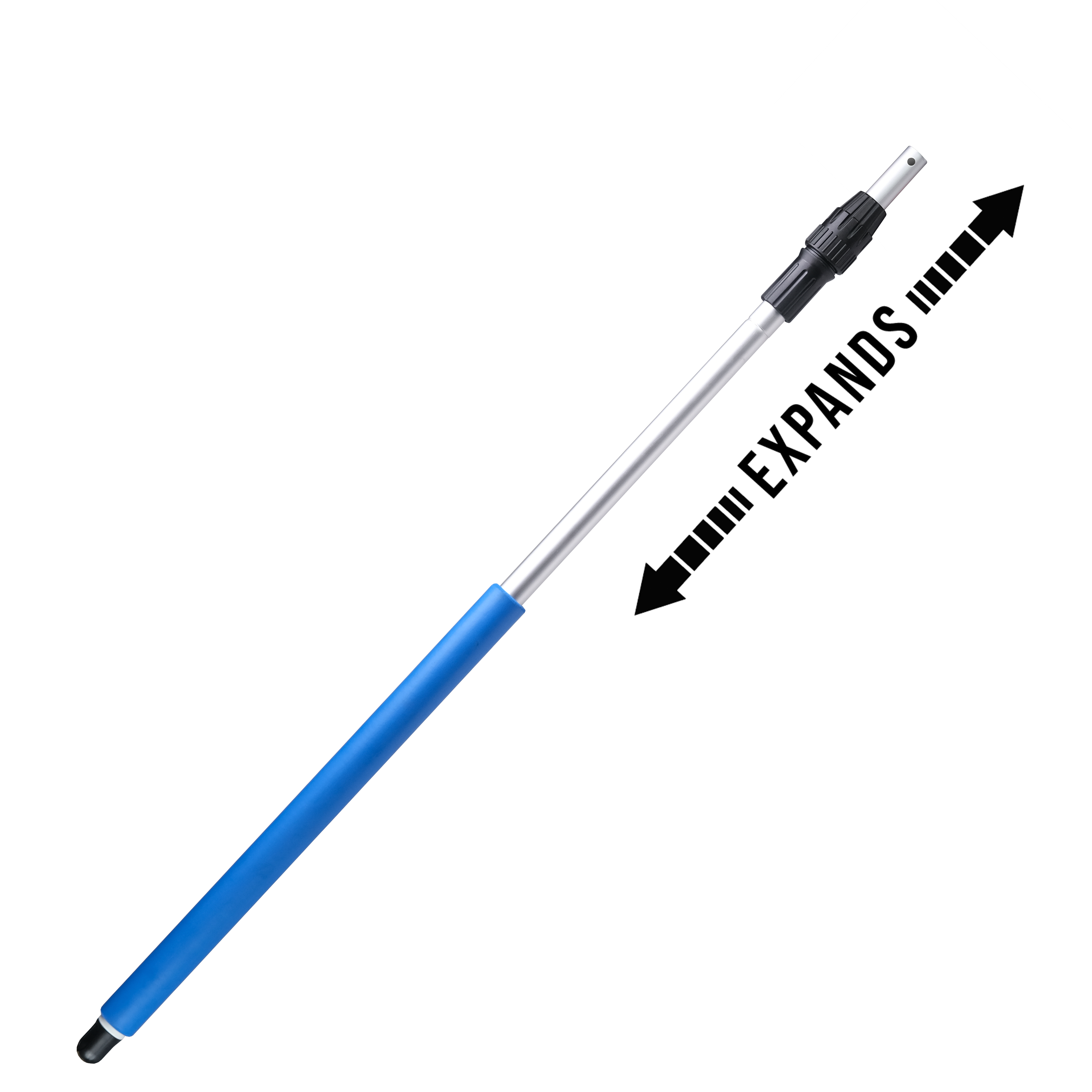 Autofiber Mitt on a Stick Pro+ 2-Piece Telescoping Pole (42" to 72") - Chem-X