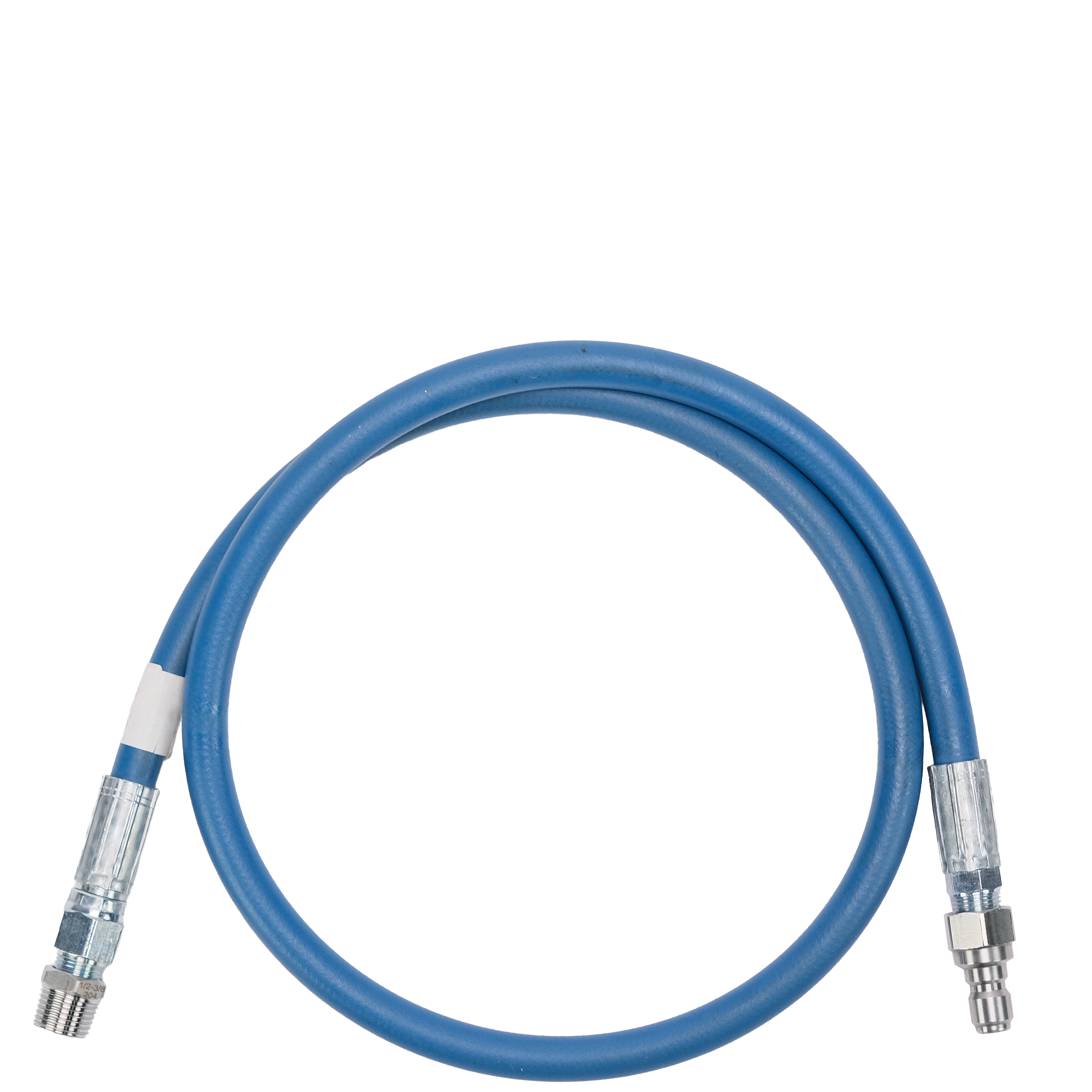 4' MTM Hydro Veloci Kobrajet Smooth Reel Connector Hose w/Fittings 4,000 PSI - Chem-X