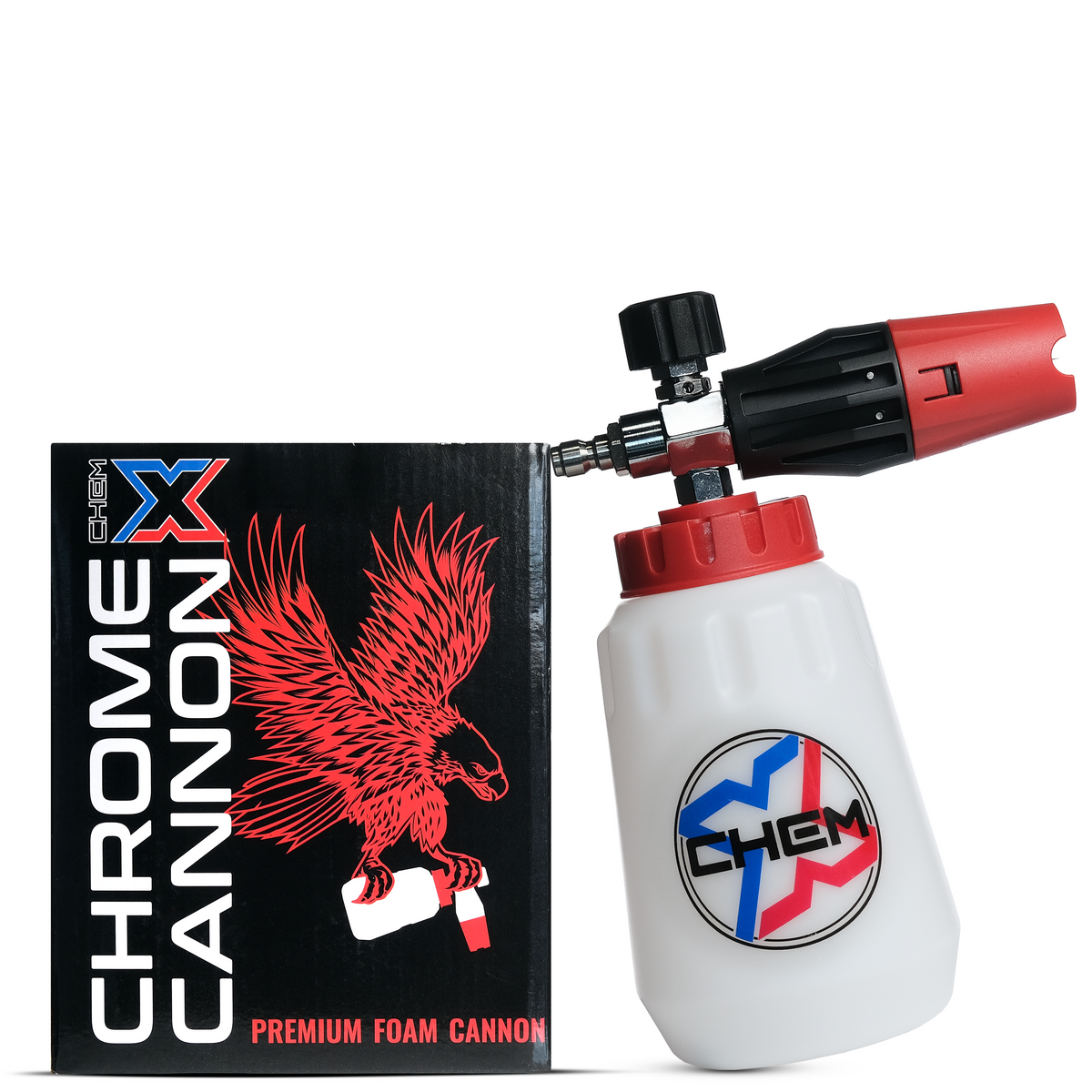 The Chrome Cannon 2.0: Red