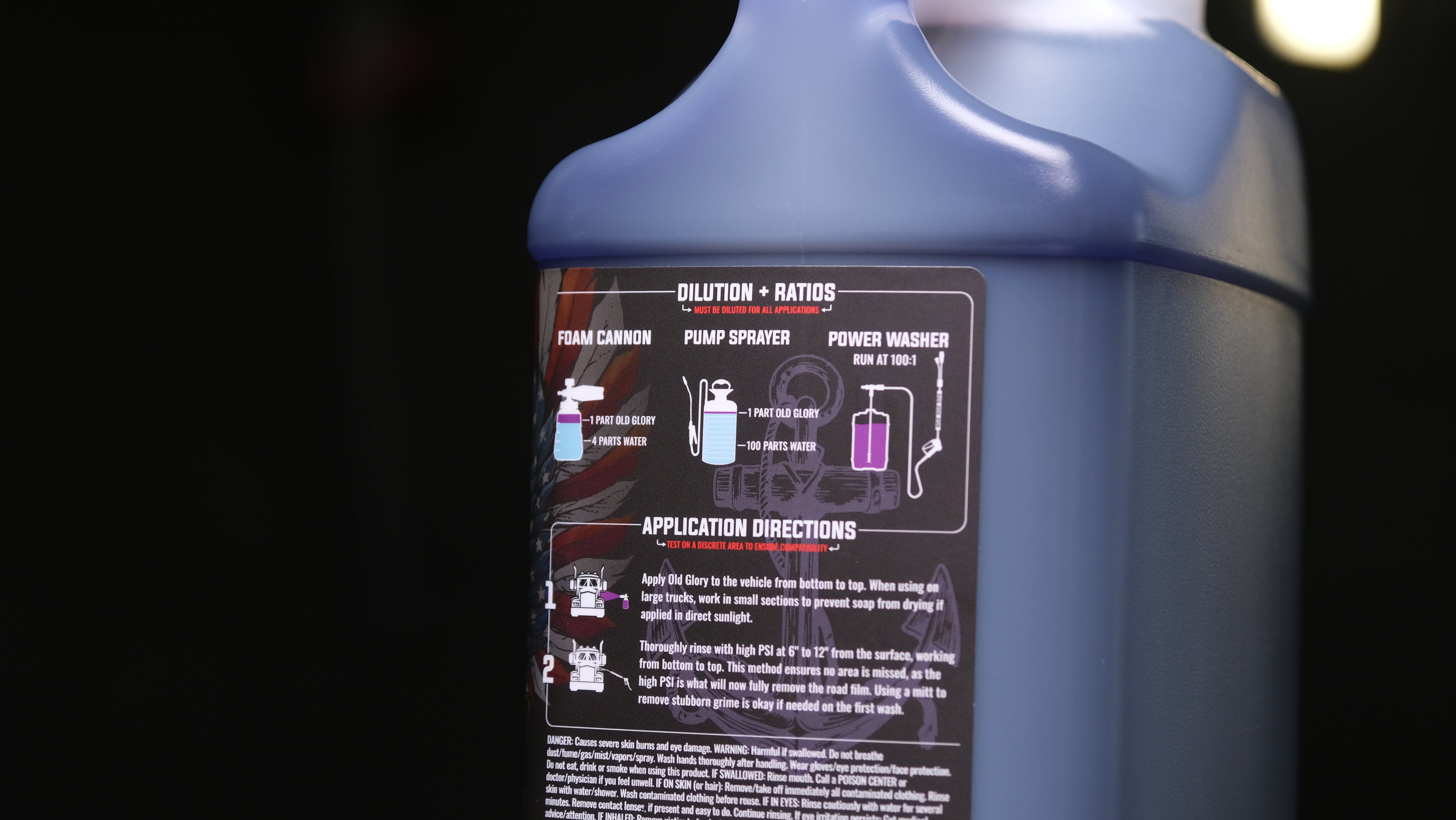 Old Glory: Touch Free Active Foam Vehicle Wash - Chem-X