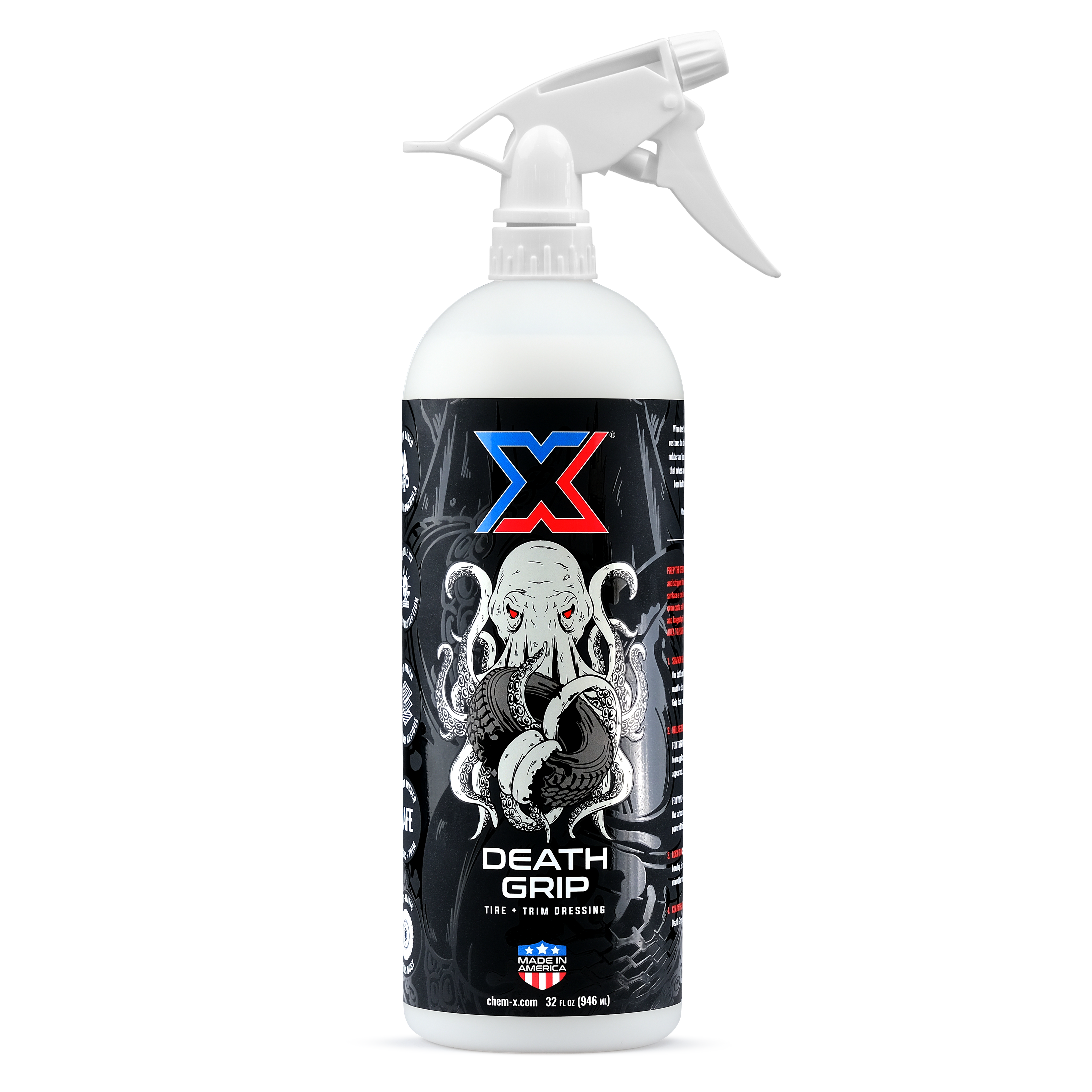 Death Grip: Tire + Trim Dressing - Chem-X