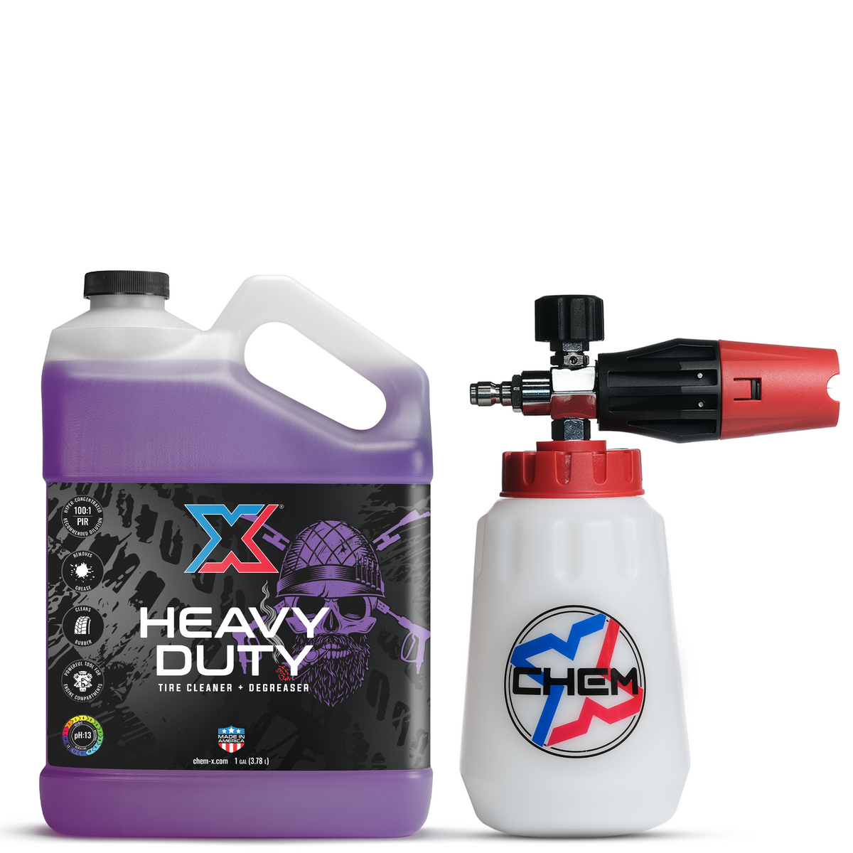 Heavy Duty: Chrome Cannon Kit