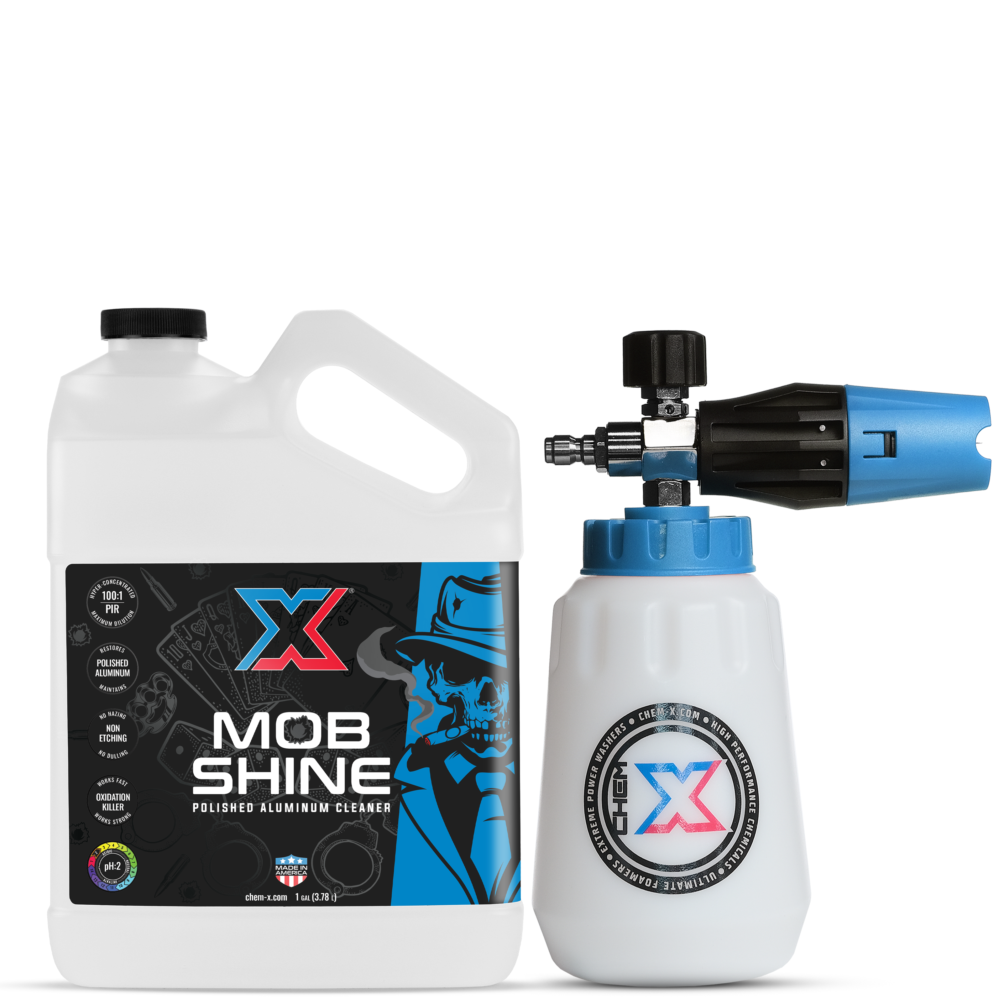 Mob Shine: Chrome Cannon Kit - Chem-X