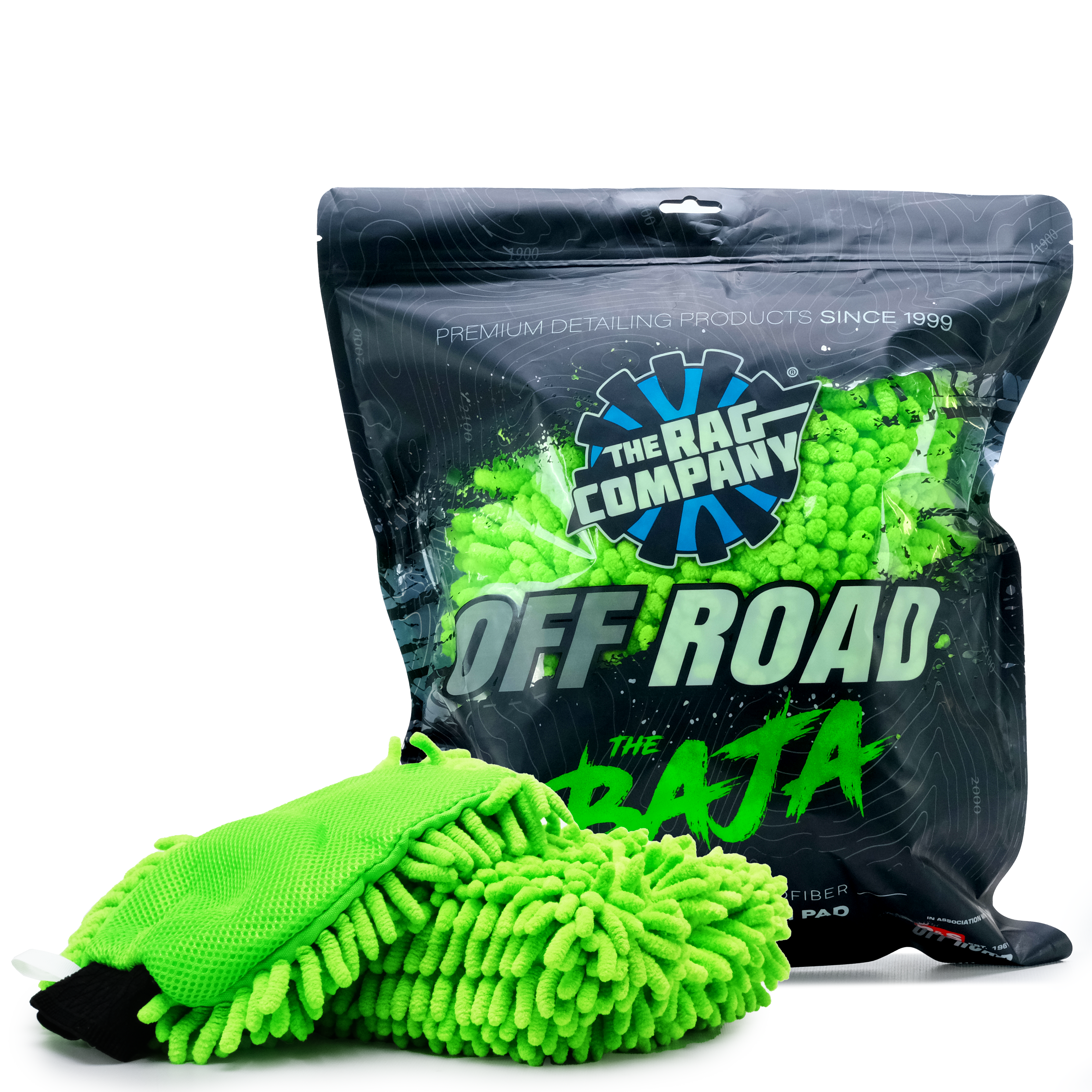 The Rag Company Off road Baja Pack: Wash Mitt + Wash pad Combo - Chem-X