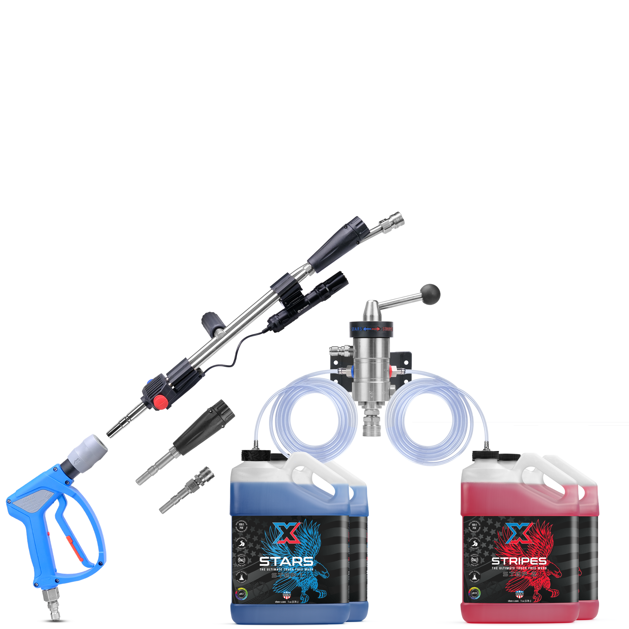 Touchless Wash Kit – Sawed Off Freedom Foamer Lance Mission Ready