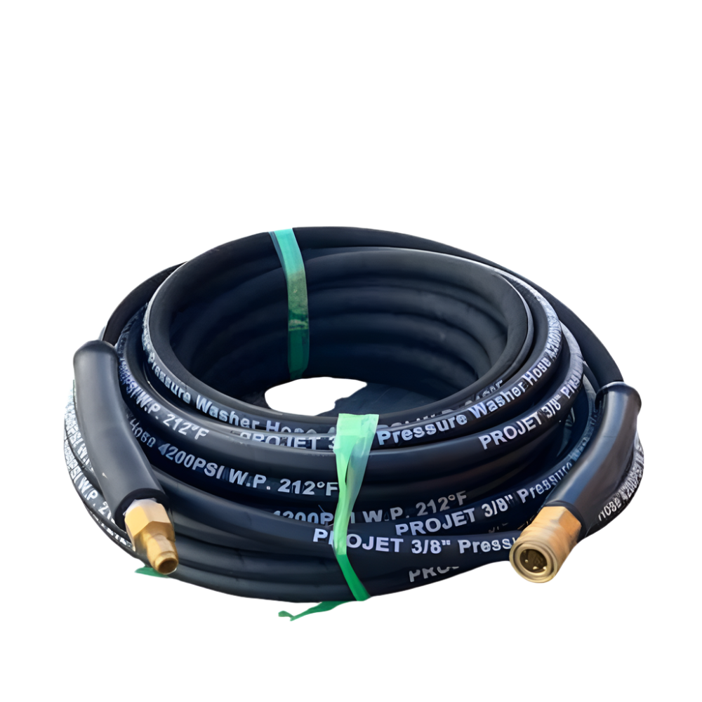 50' PROJET HIGH PRESSURE HOSE 4,500 PSI - Chem-X