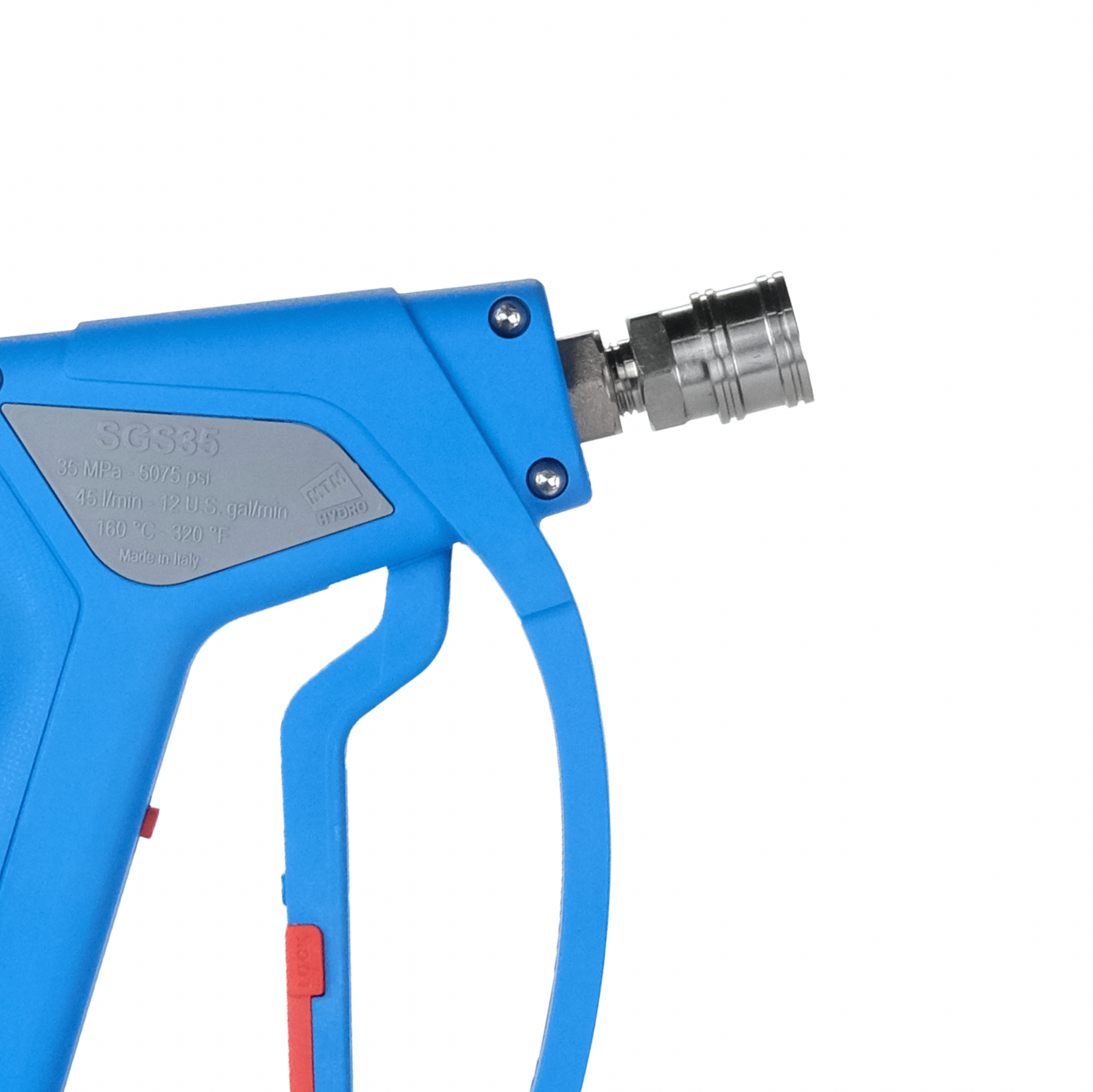 PRIMA Stainless Steel QC Coupler: 1/4" Male - Chem-X