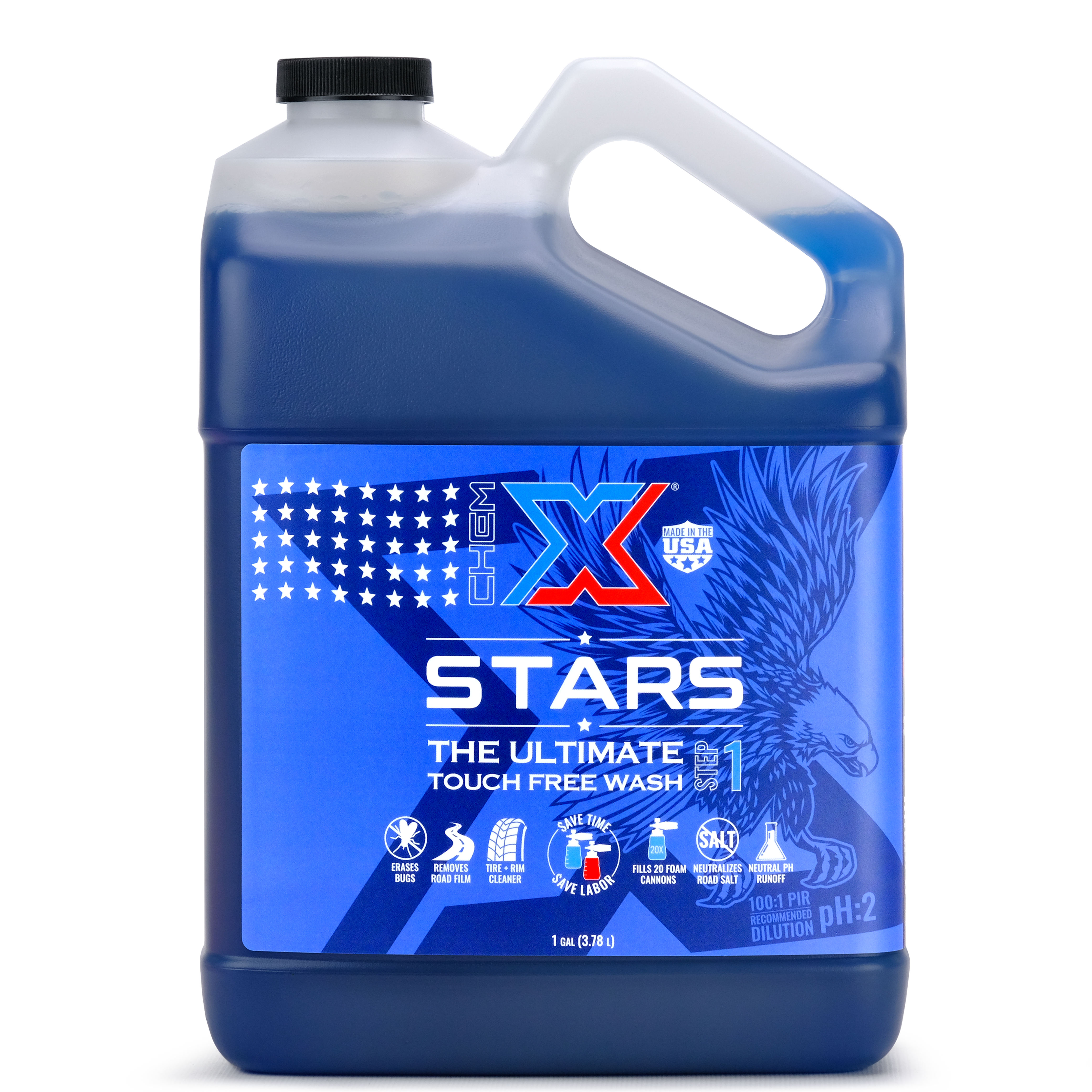 Stars + Stripes: The Ultimate Touch Free Vehicle Wash - Chem-X