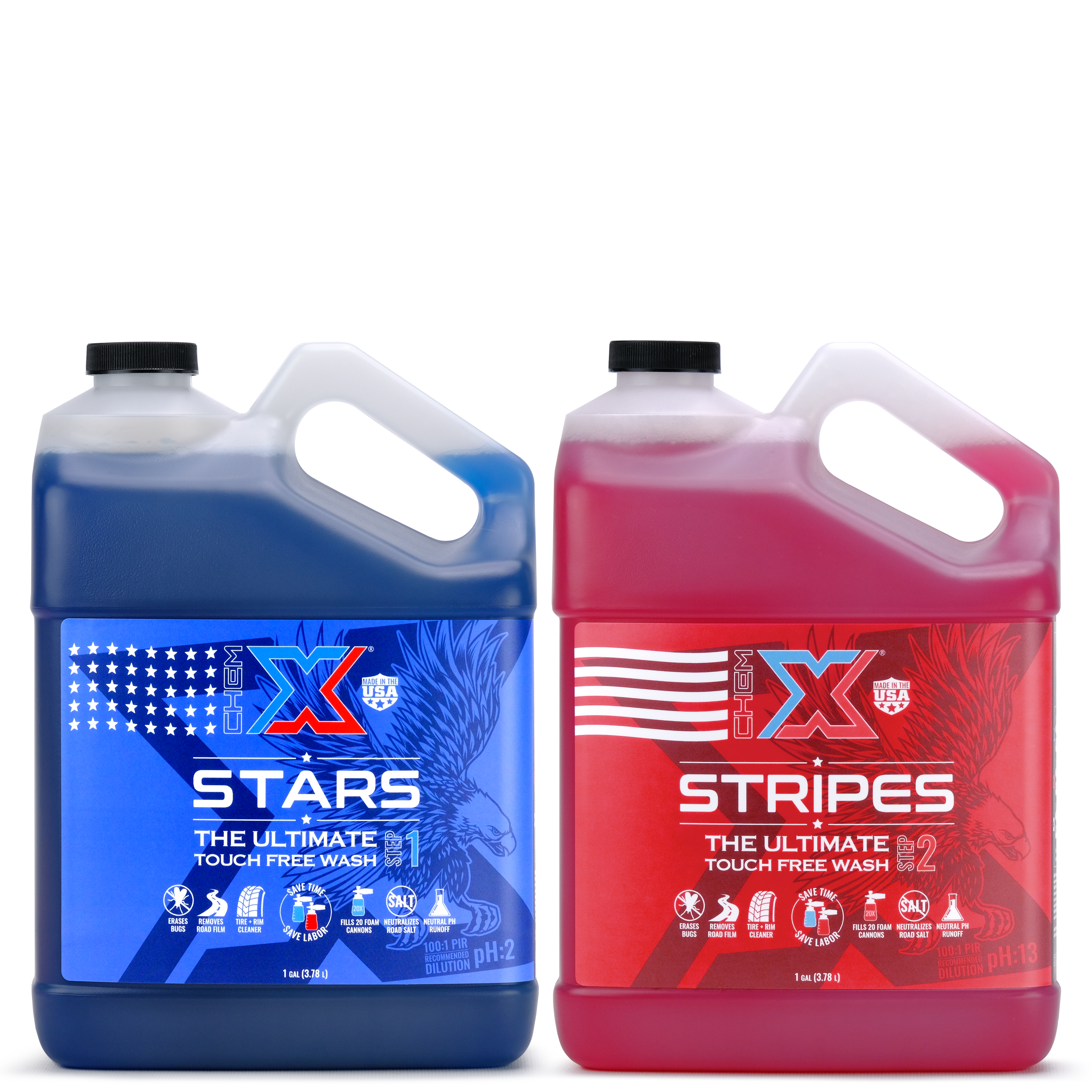Stars + Stripes: The Ultimate Touch Free Vehicle Wash - Chem-X