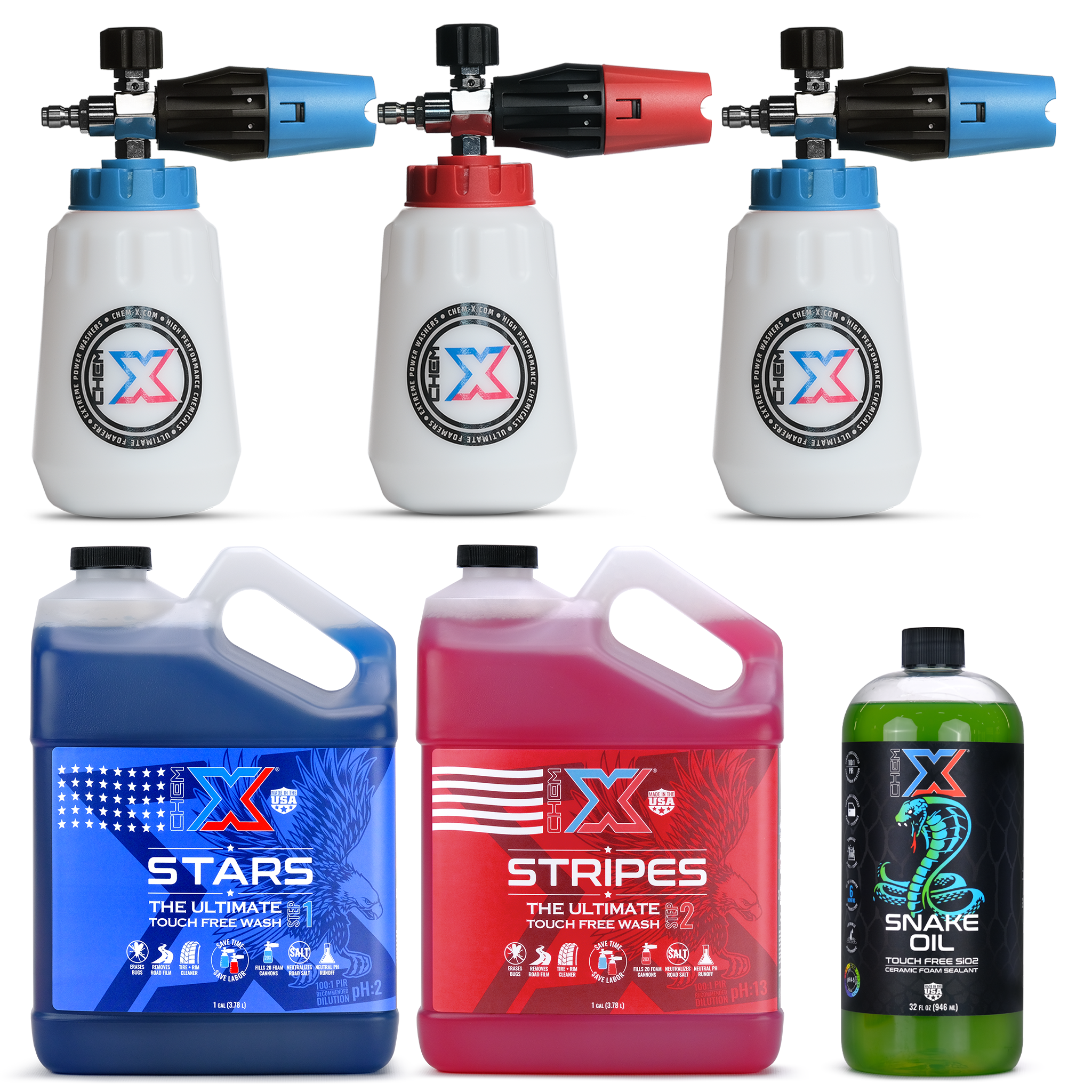 Ultimate Touch Free Chrome Cannon Kit