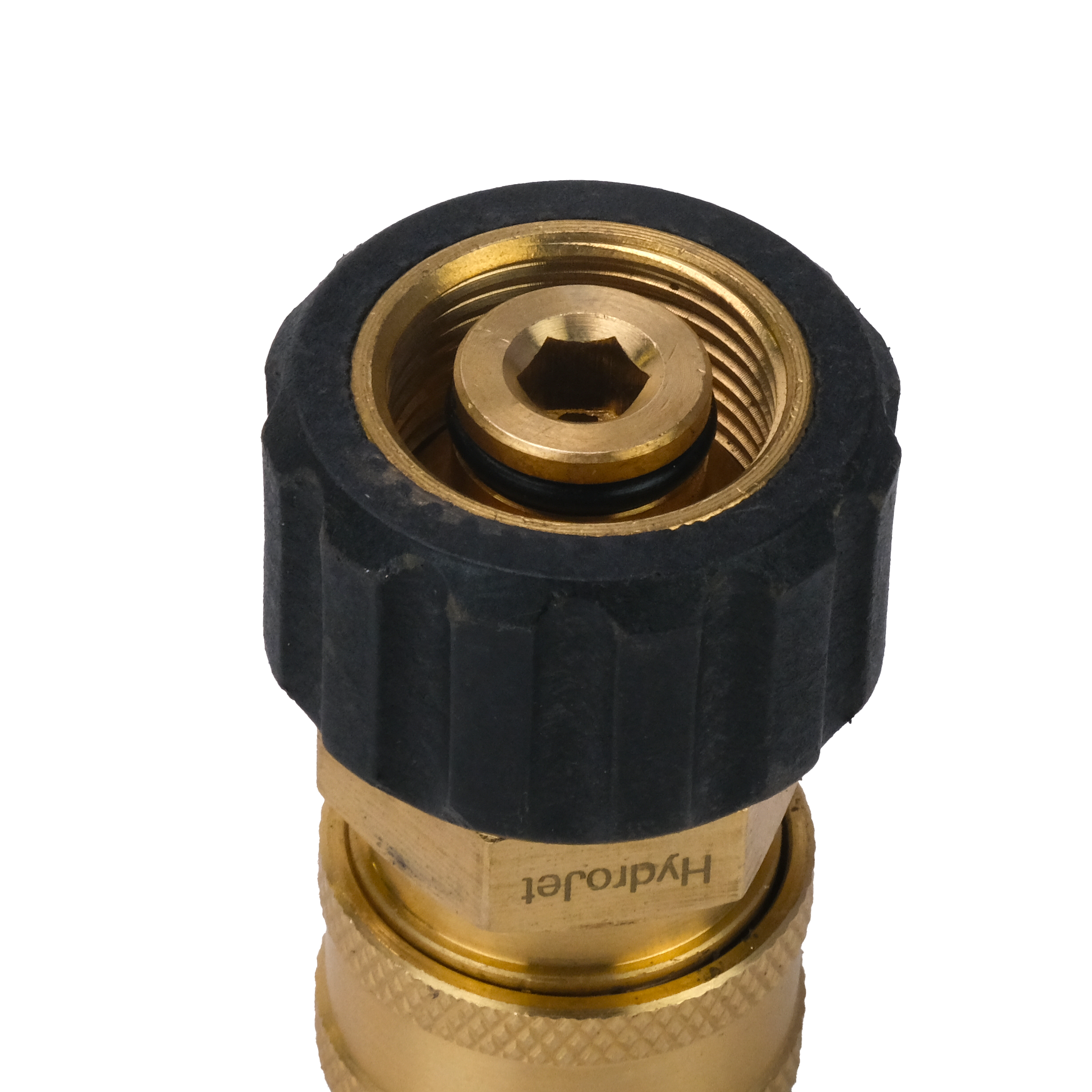 Veloci MTM Hydro 3/8" QC Brass Coupler x M22 F 14mm Twist Coupler - Chem-X