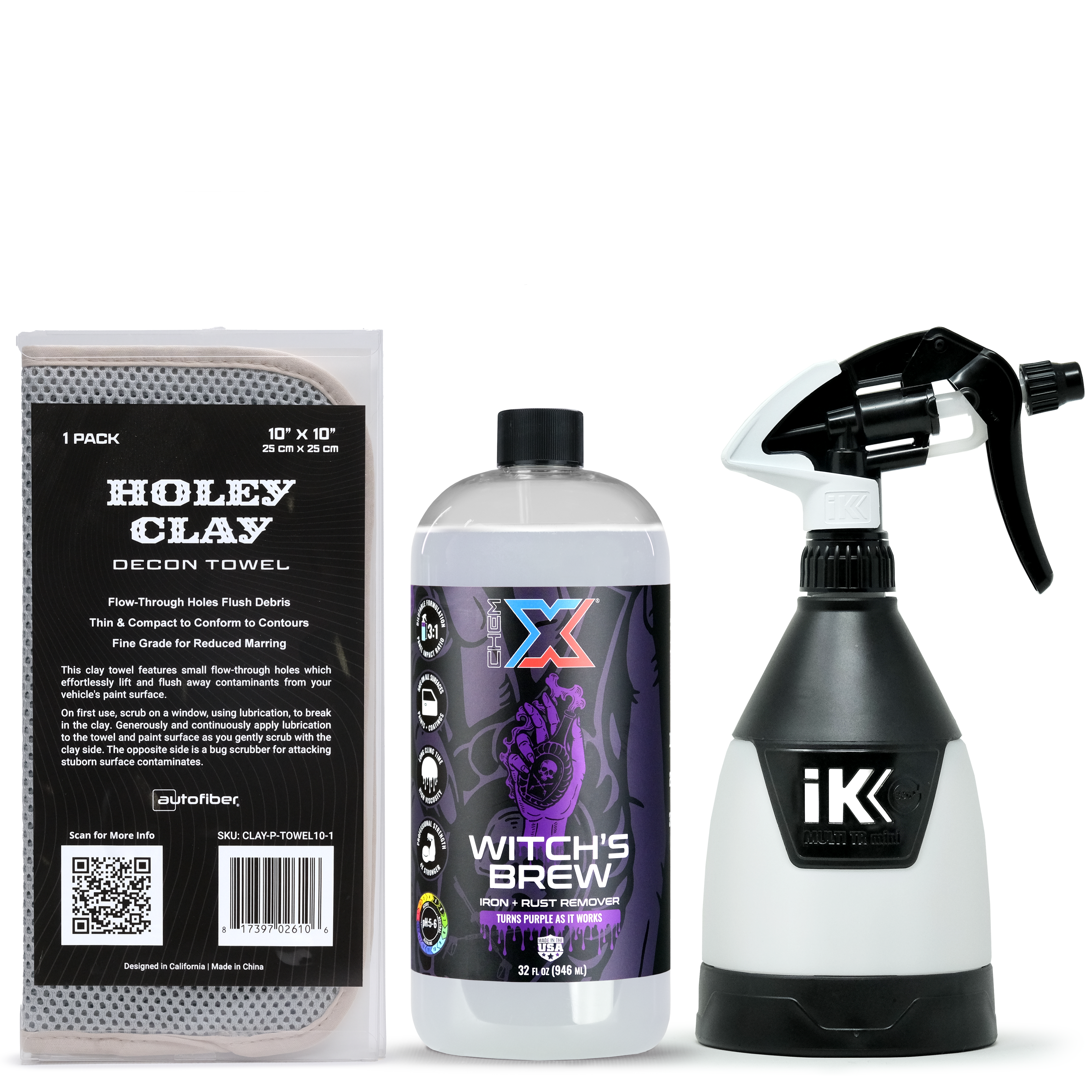 Witch's Brew Holey Clay Towel Kit