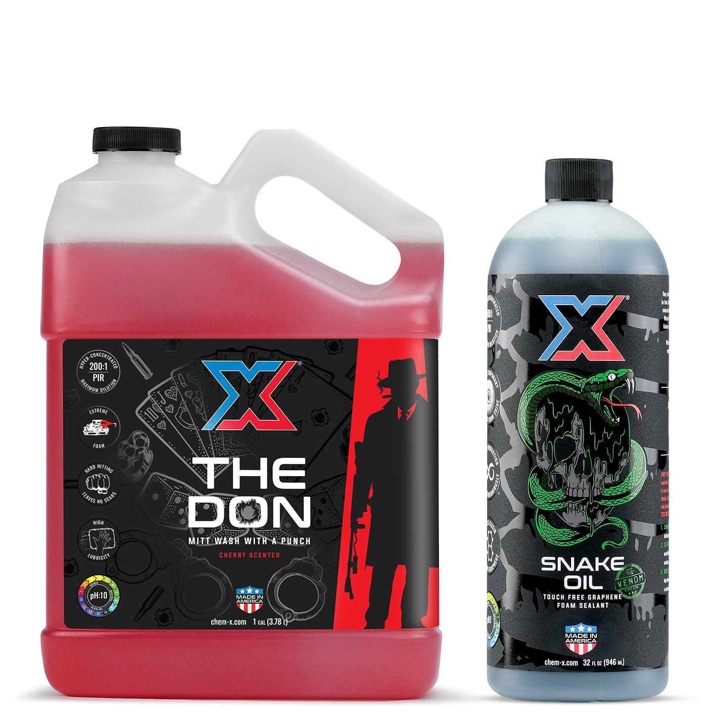 The Don + Snake Oil Venom | Mitt Wash & Graphene Sealant Bundle