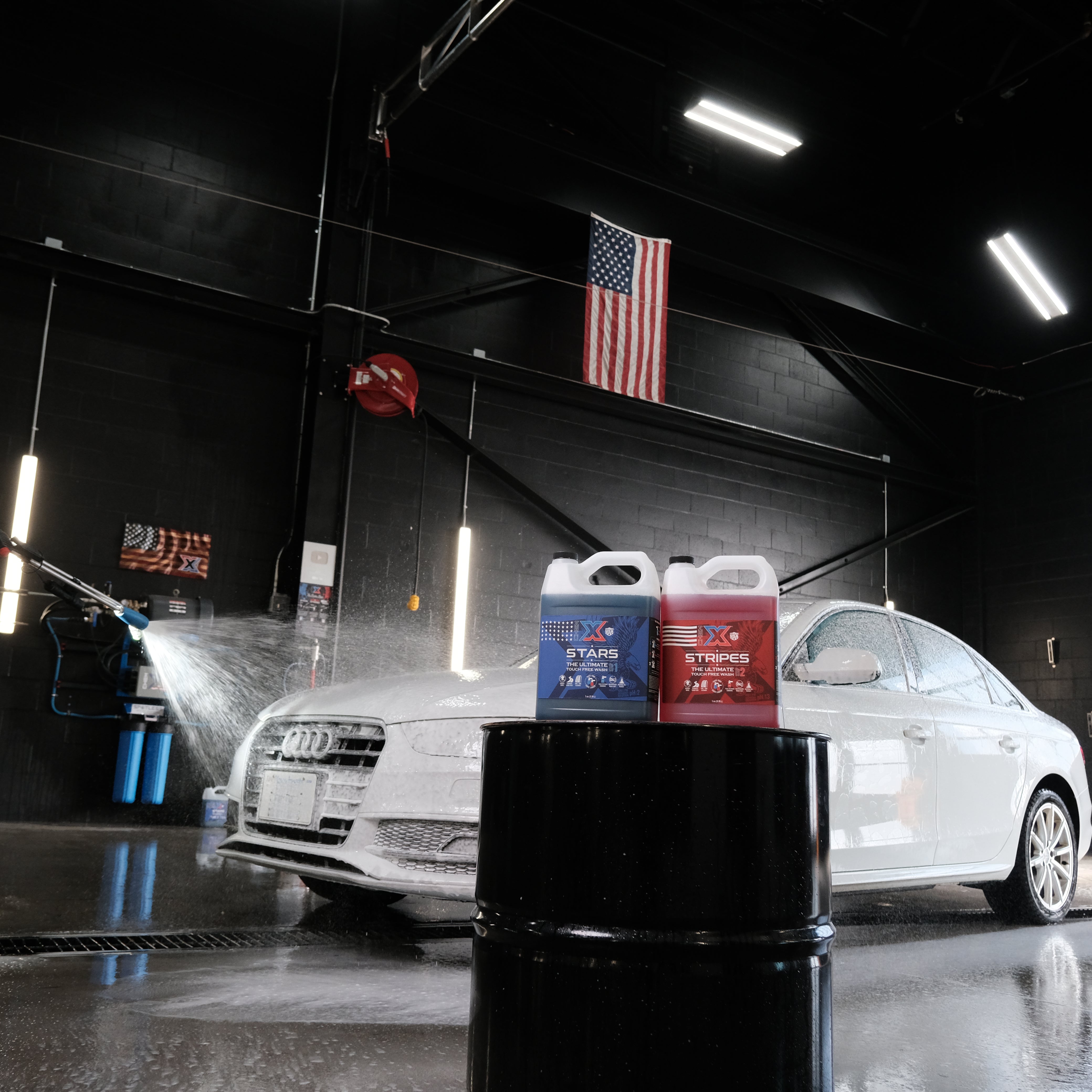Stars + Stripes: The Ultimate Touch Free Vehicle Wash - Chem-X