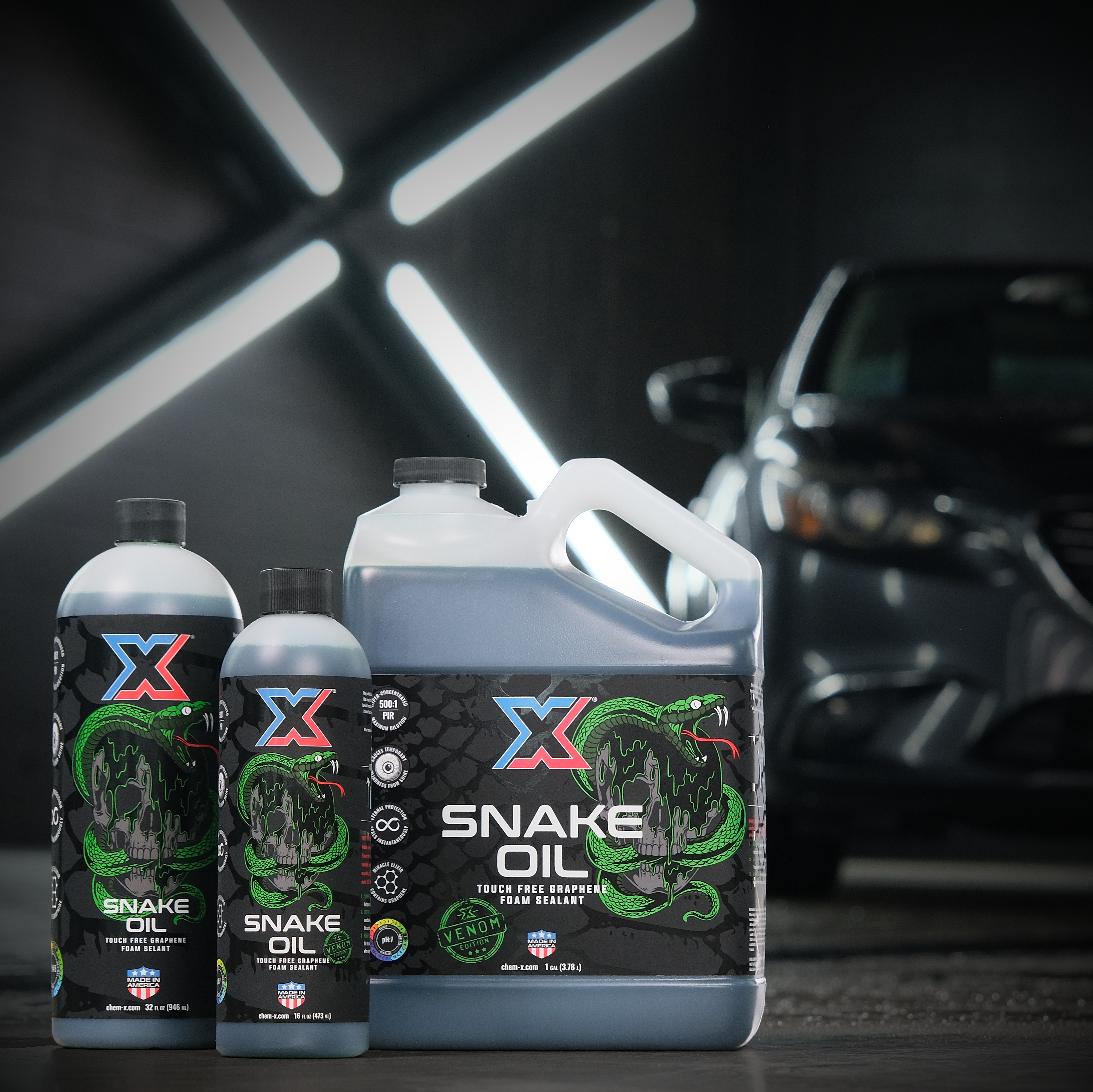 Snake Oil Venom line up