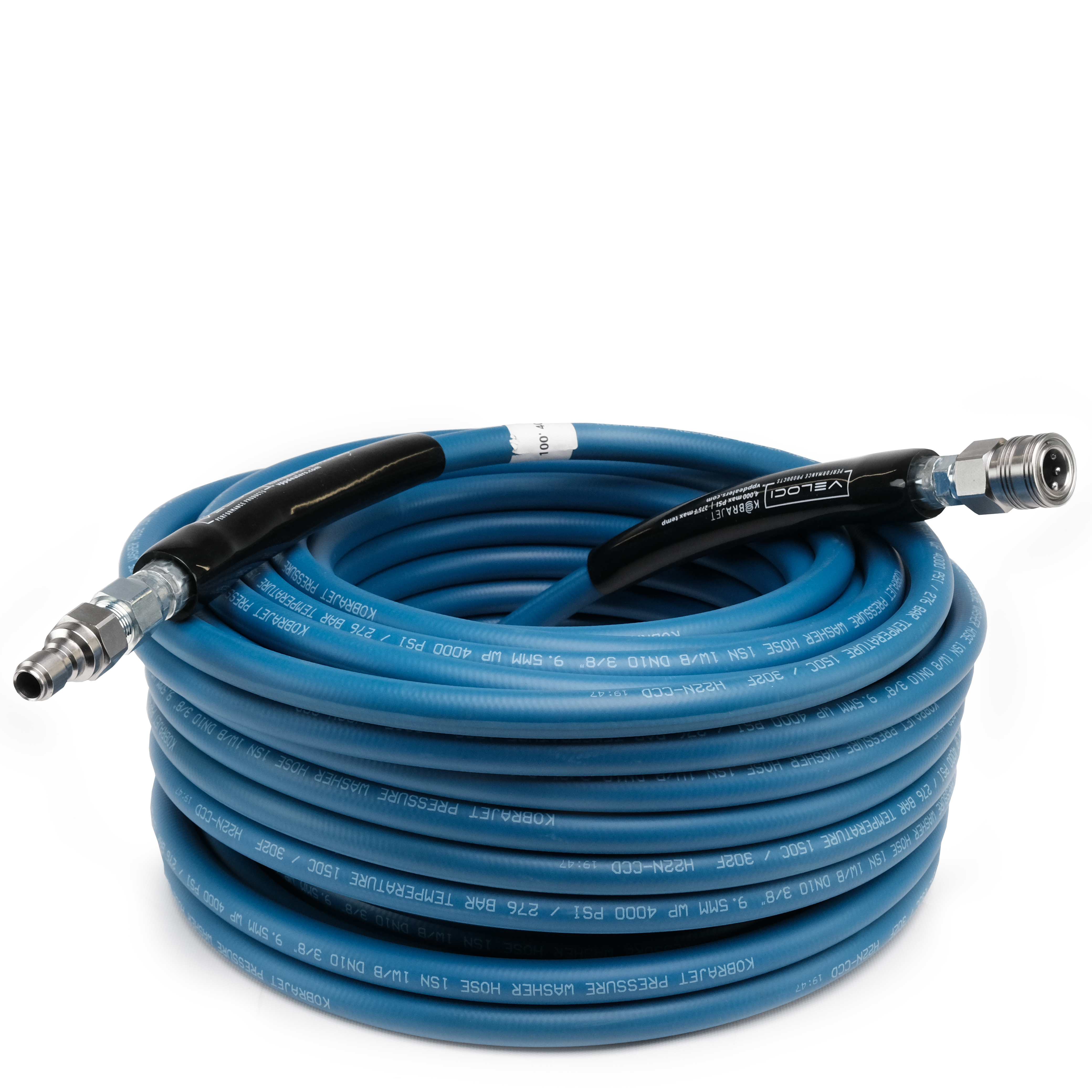 100' MTM Hydro Veloci Kobrajet Smooth Hose 4,000 PSI - Chem-X