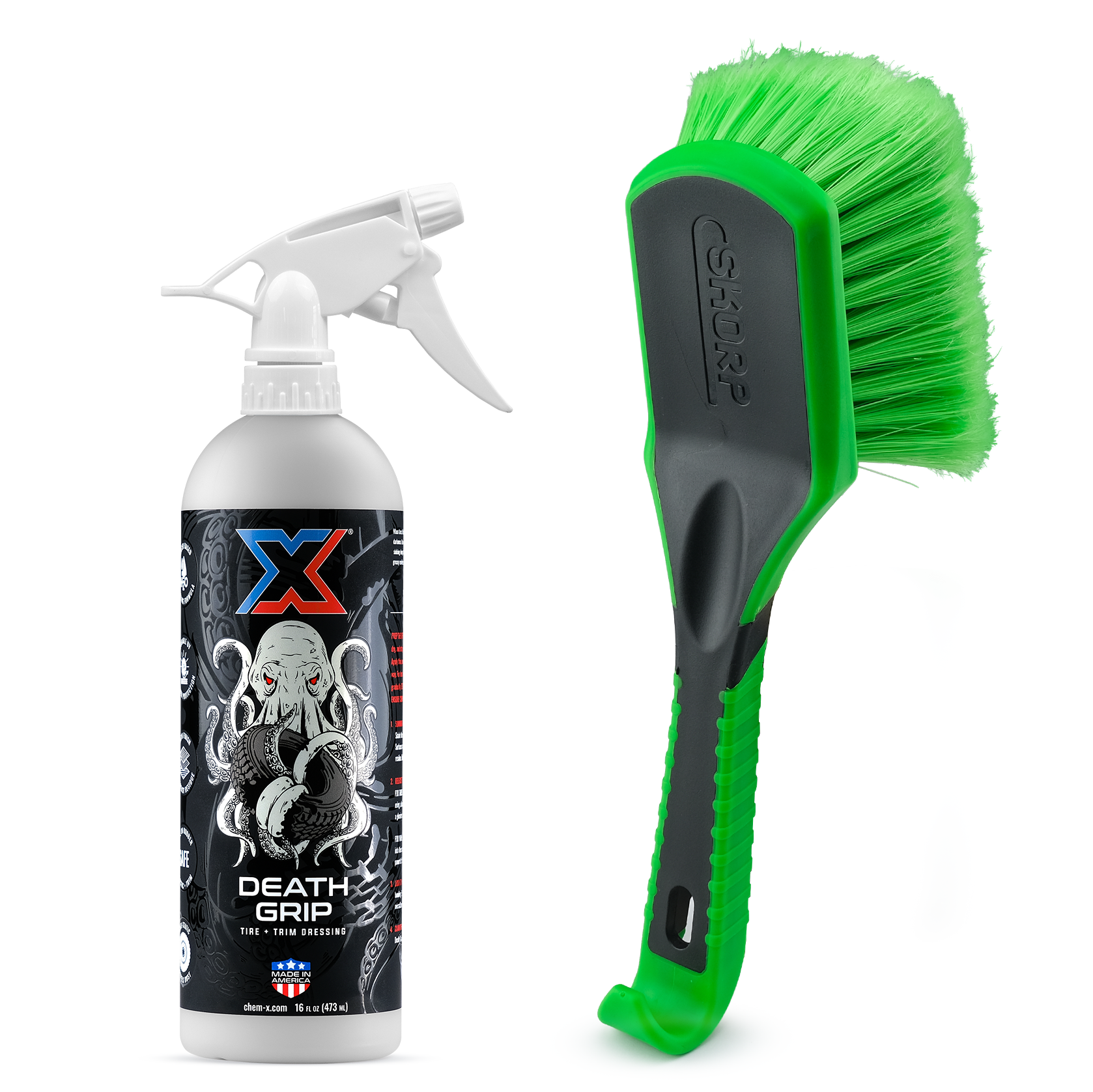 Tire Dressing Kit: Brush Edition