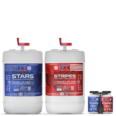Stars + Stripes Patriot Powder: The Ultimate Touch Free Vehicle Wash - Chem-X