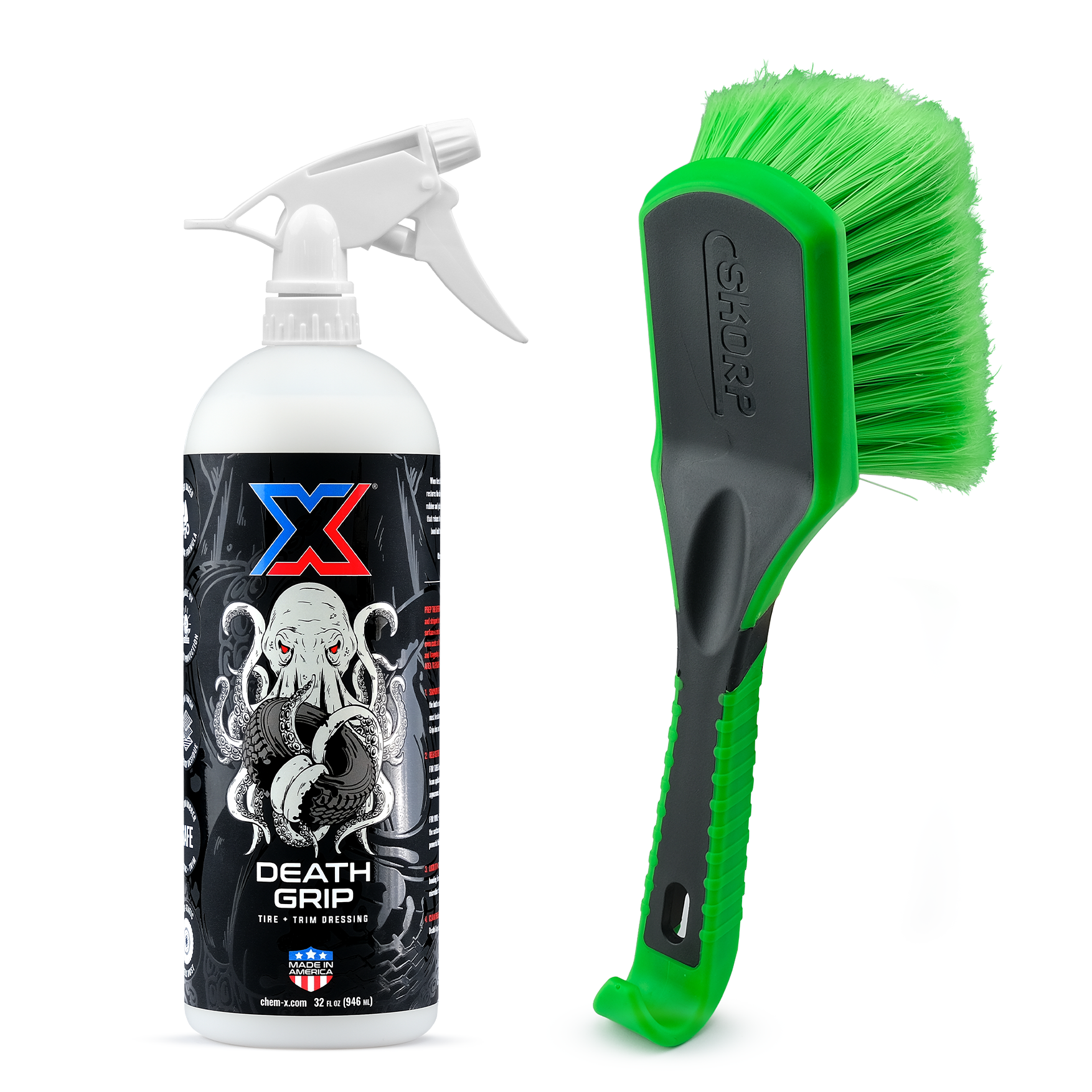 Tire Dressing Kit: Brush Edition