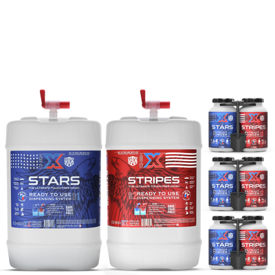 Stars + Stripes Patriot Powder: The Ultimate Touch Free Vehicle Wash - Chem-X