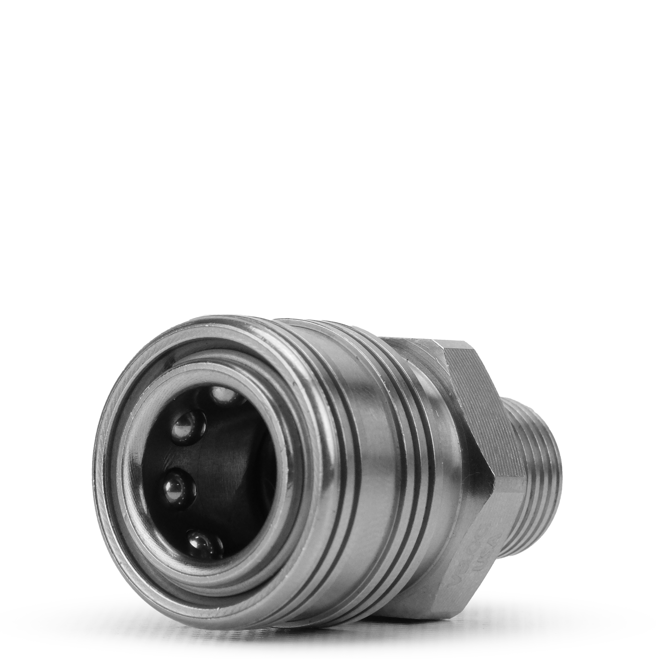 PRIMA Stainless Steel QC Coupler: 3/8" Male - Chem-X