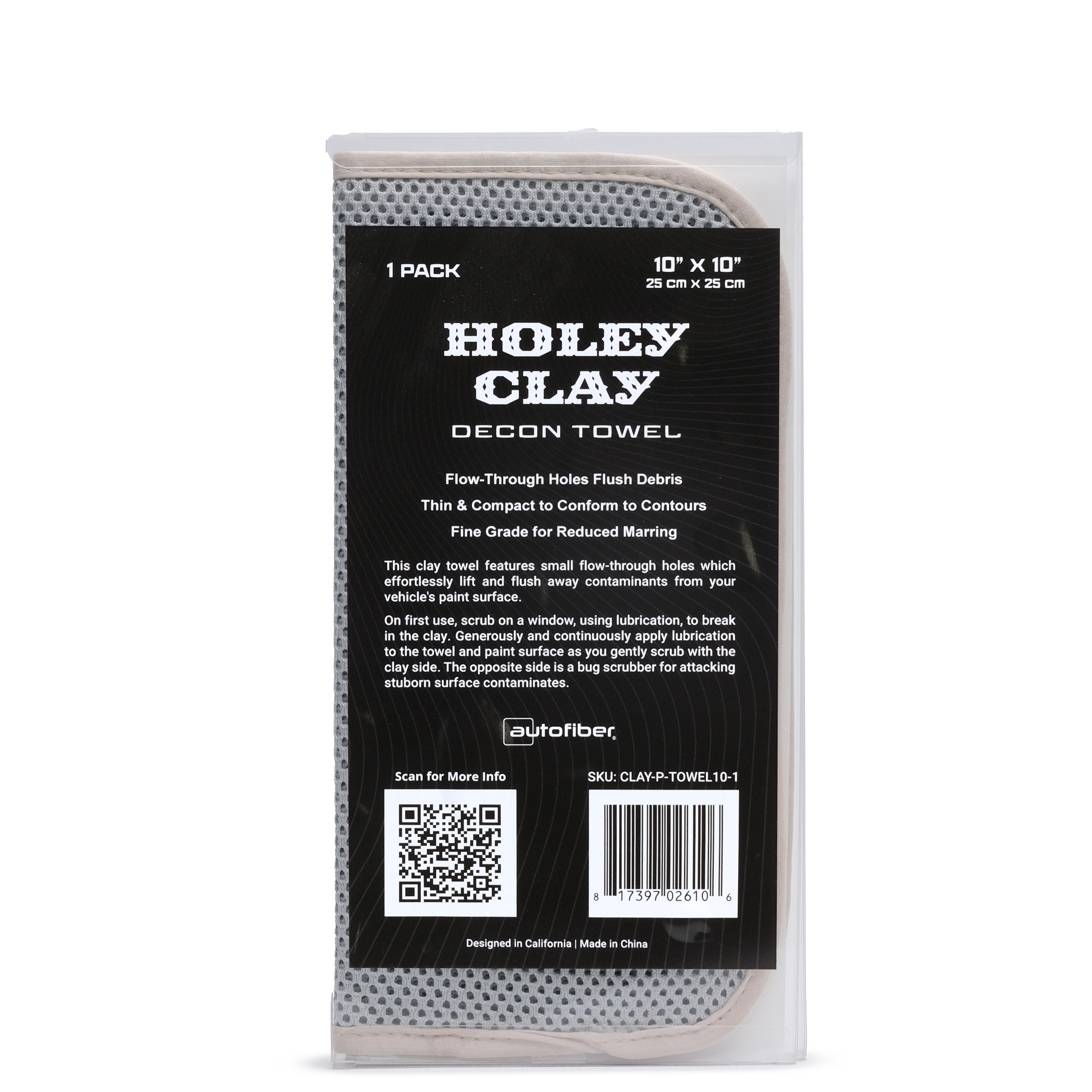 Autofiber Holey Clay Towel - Chem-X