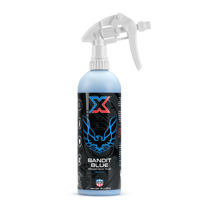 Bandit Blue: Finish Cut Sprayable Metal Polish - Chem-X