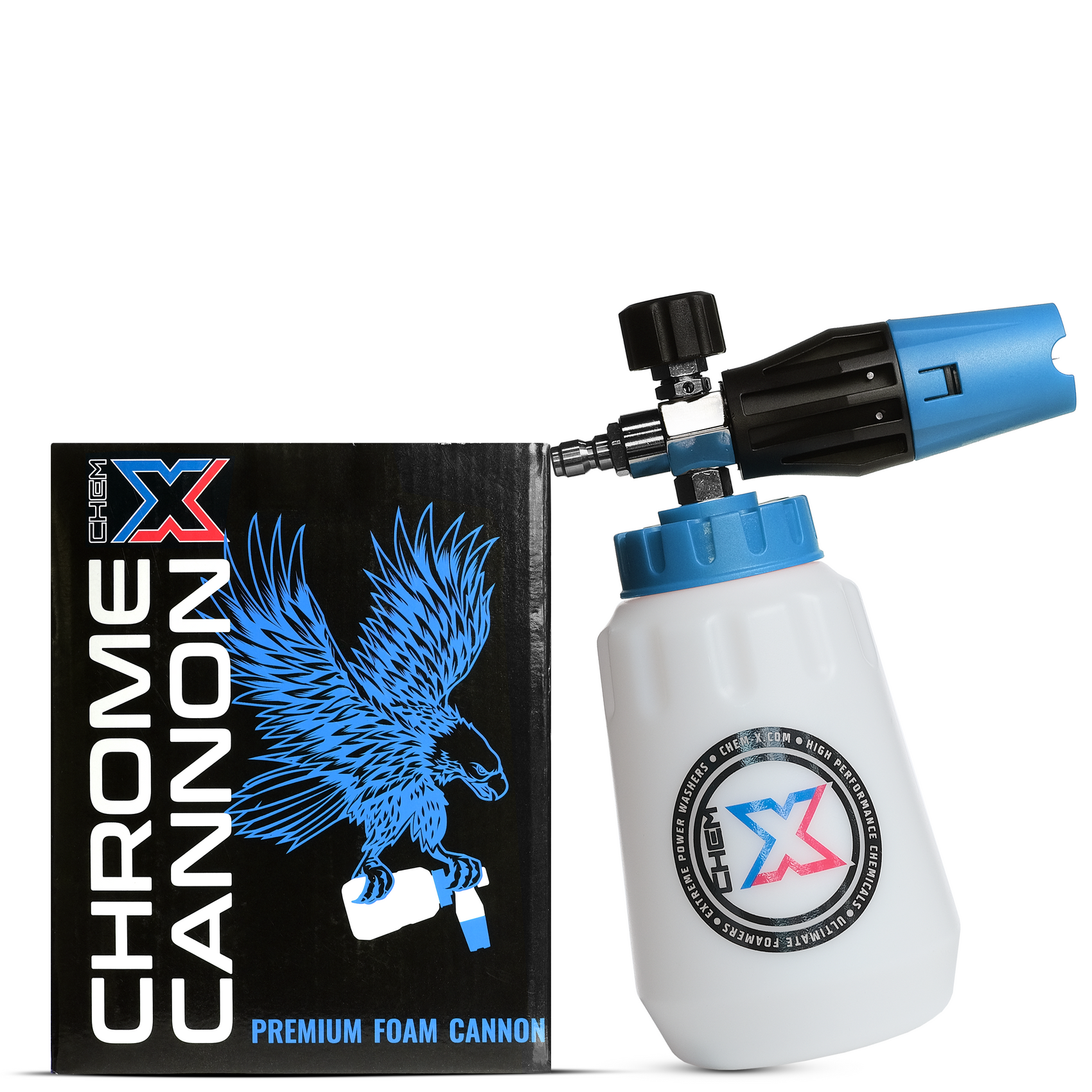 The Chrome Cannon 2.0: Blue