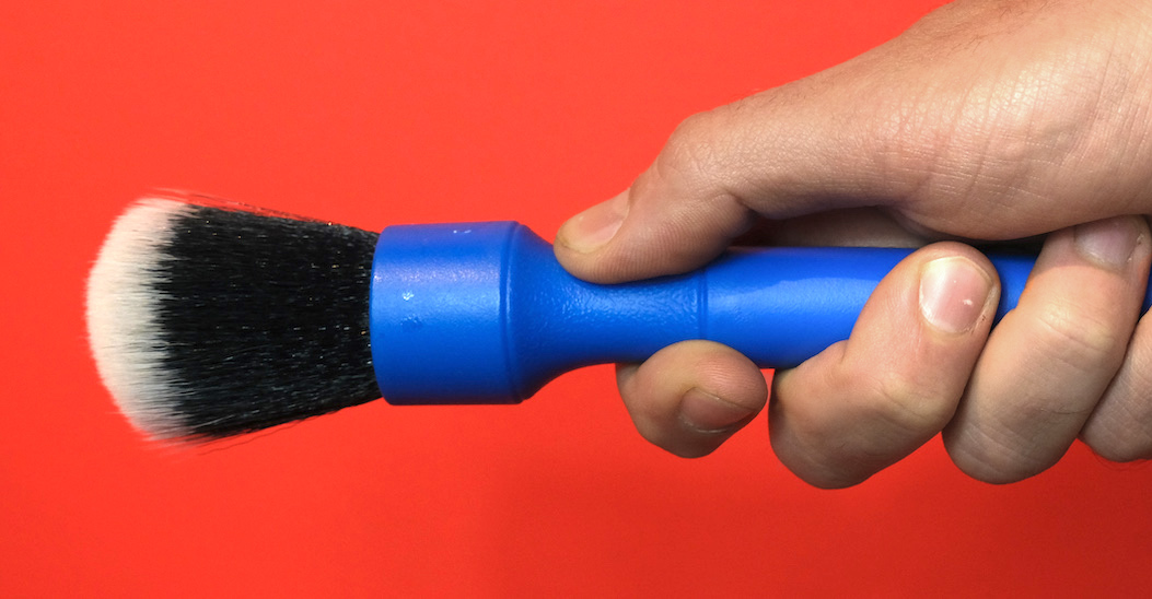MARTIN COX Professional Alloy Wheel Brush – Conical Extra Long Soft Bristles