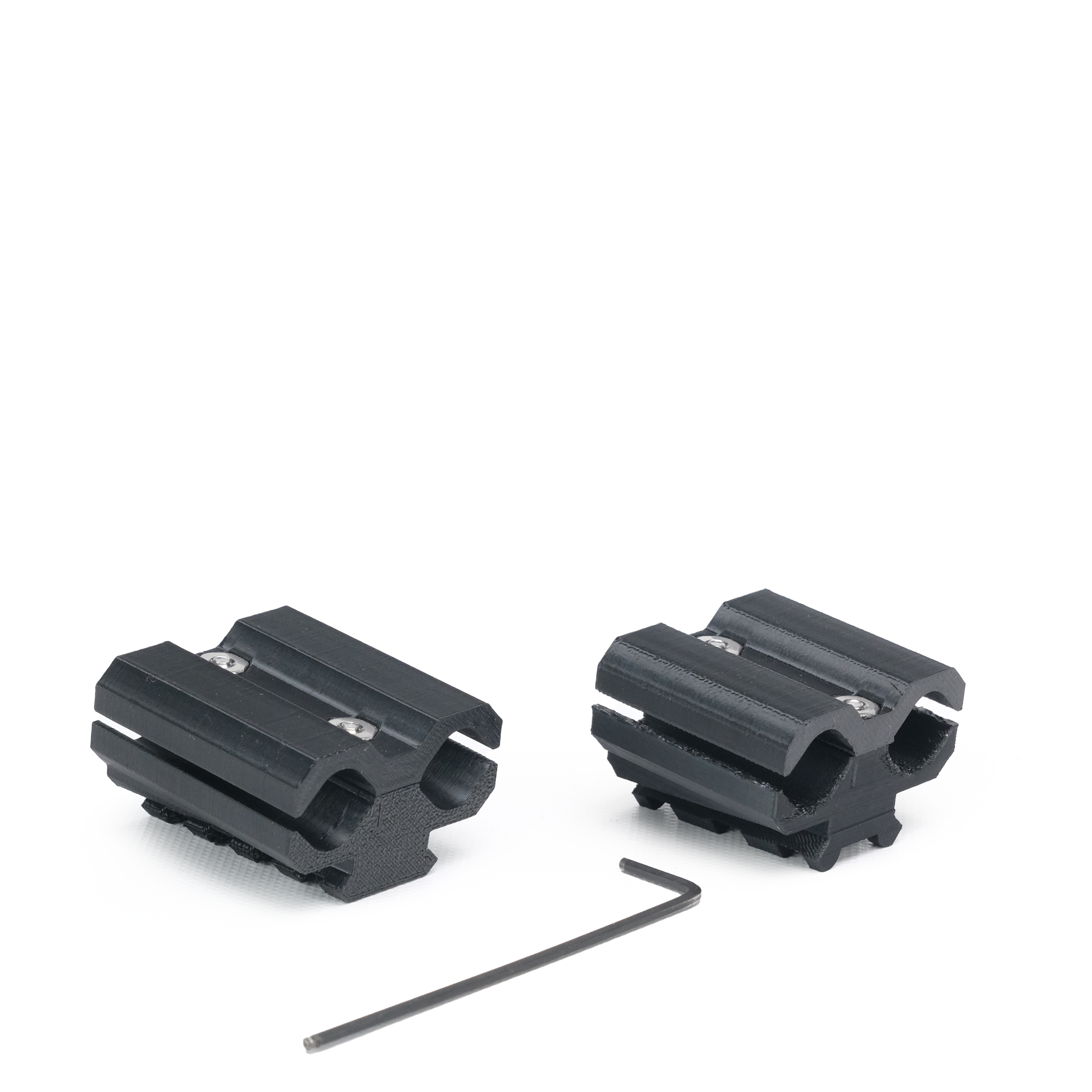 Picatinny Rails: Freedom Foamer Compatible - Olight Flashlight Mount + Switch Mount - Chem-X