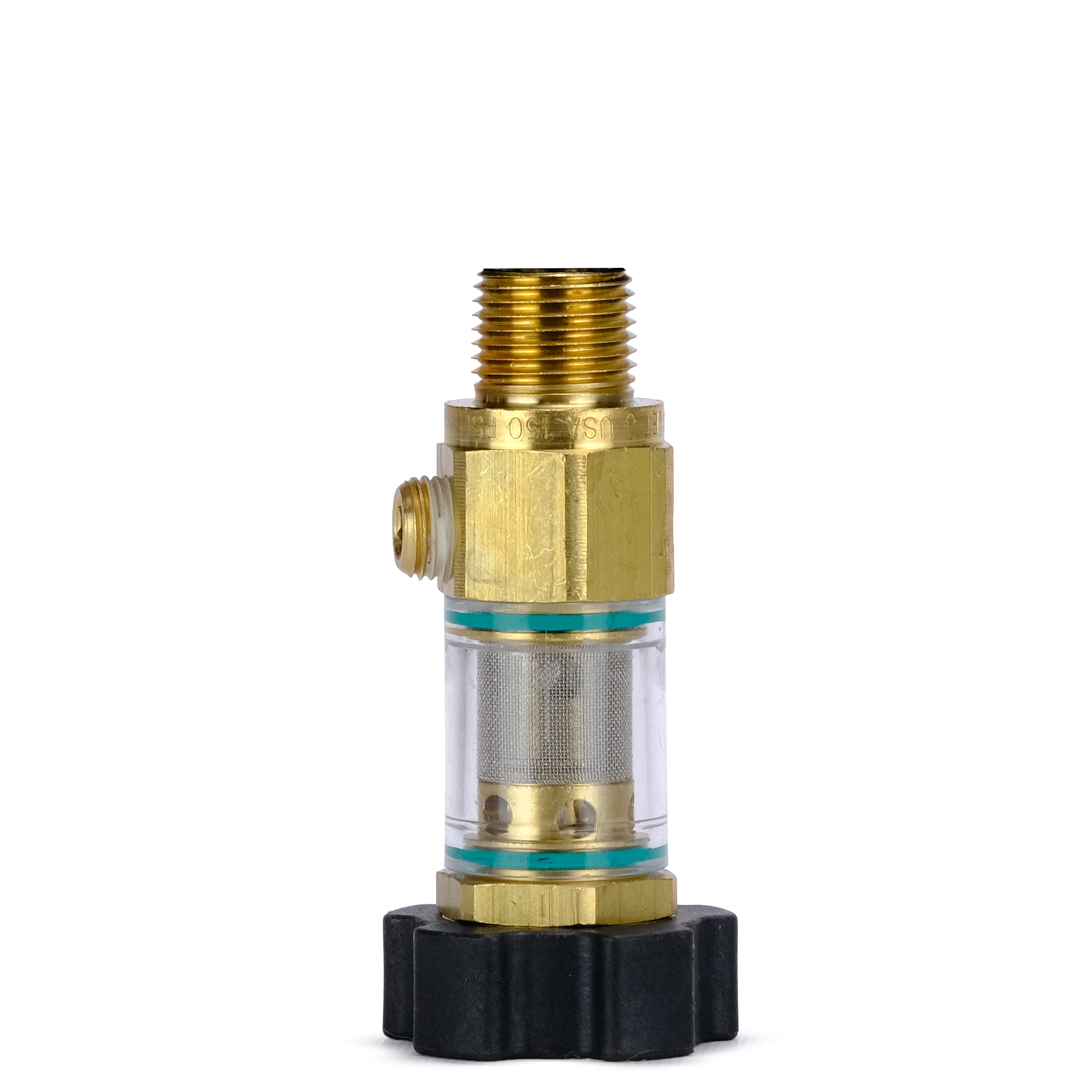Inlet Filter; 3/8" mpt  x G.H. fpt - Chem-X