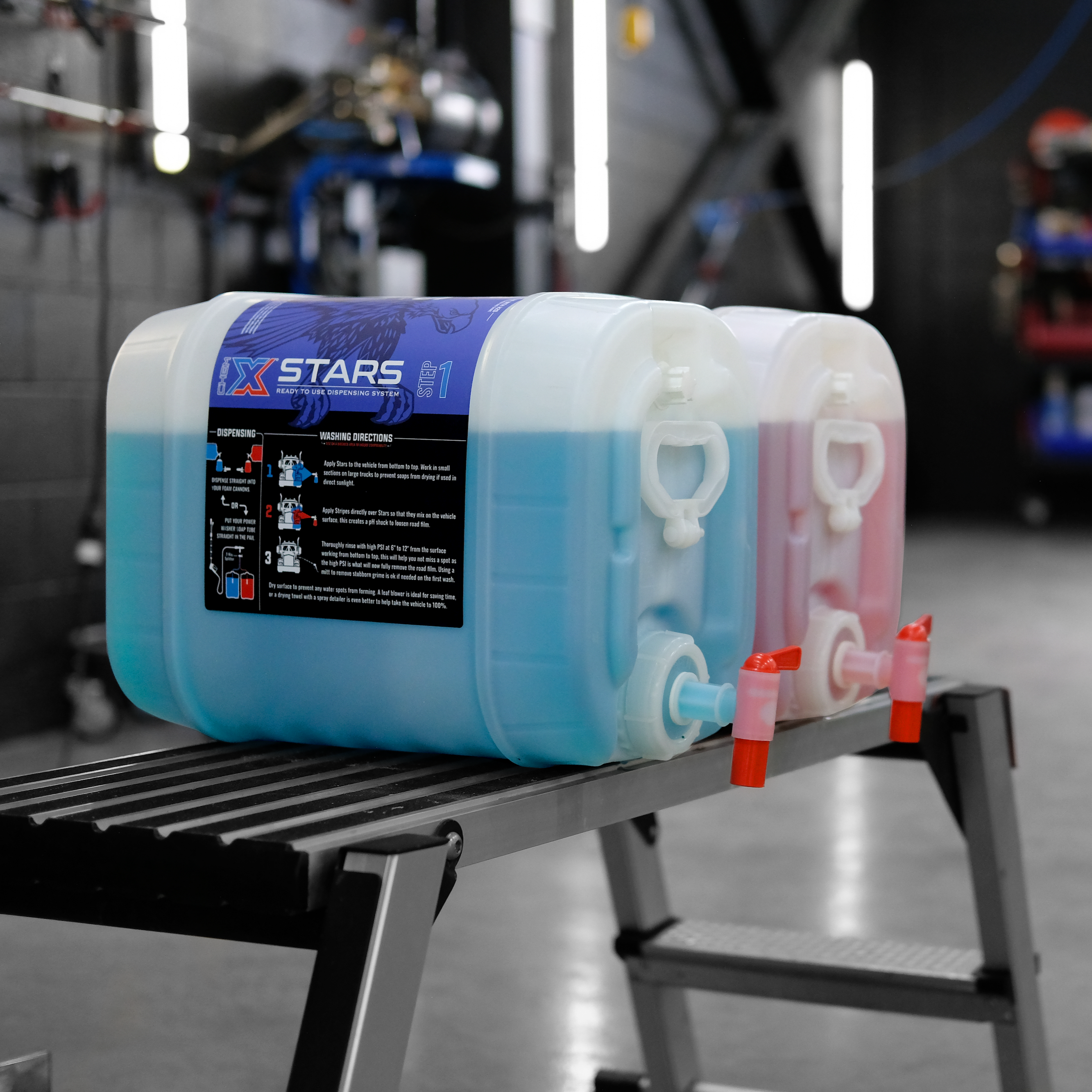 Stars + Stripes Patriot Powder: The Ultimate Touch Free Vehicle Wash - Chem-X