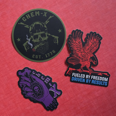Grime Fighter Sticker Pack - Chem-X