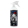 32oz bottle of white tire and trim dressing called Death Grip with a white tolco sprayer head on a white background. 