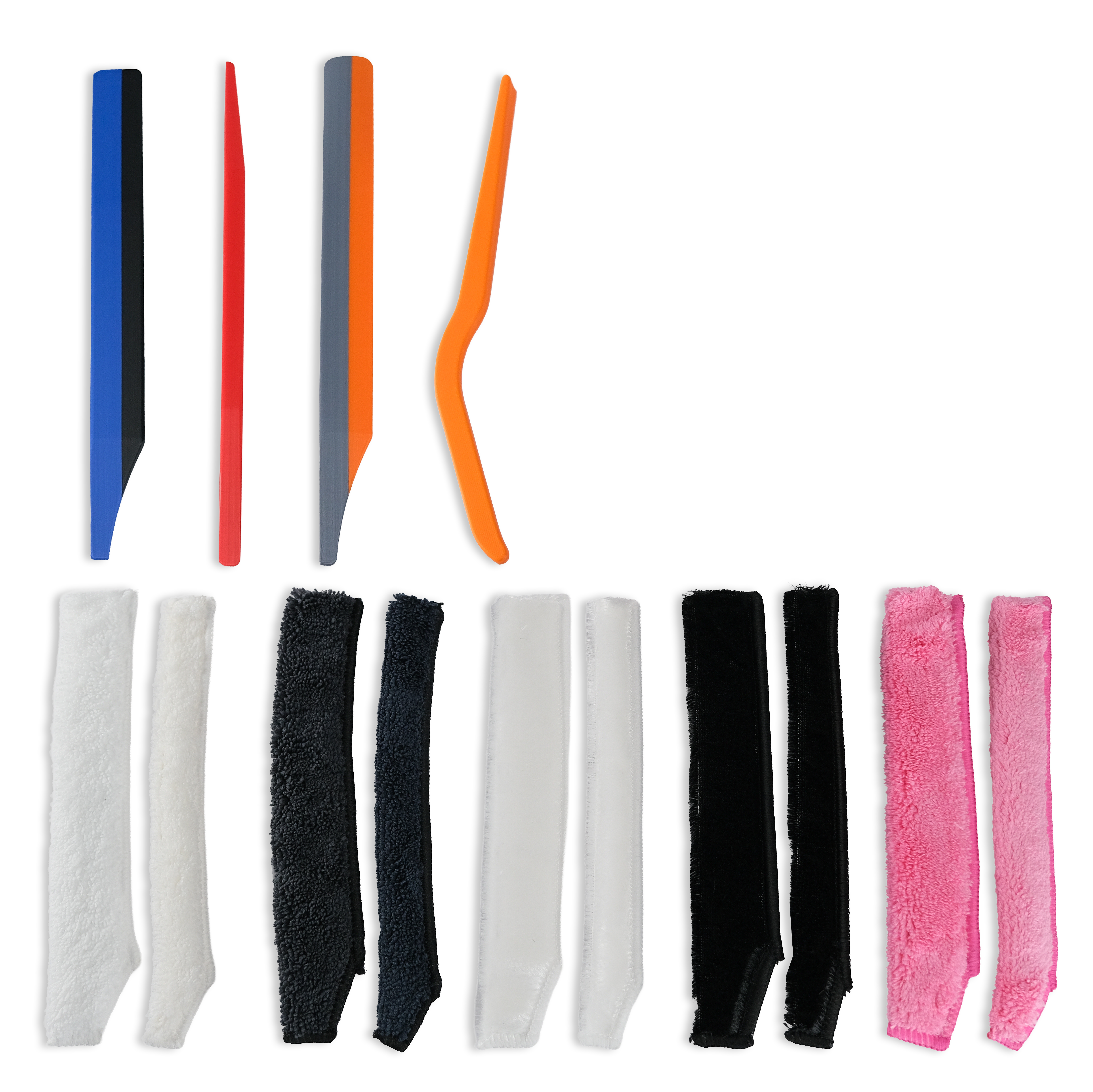 Autofiber Precision Detailing Tools for Tight Spaces: 14 Piece