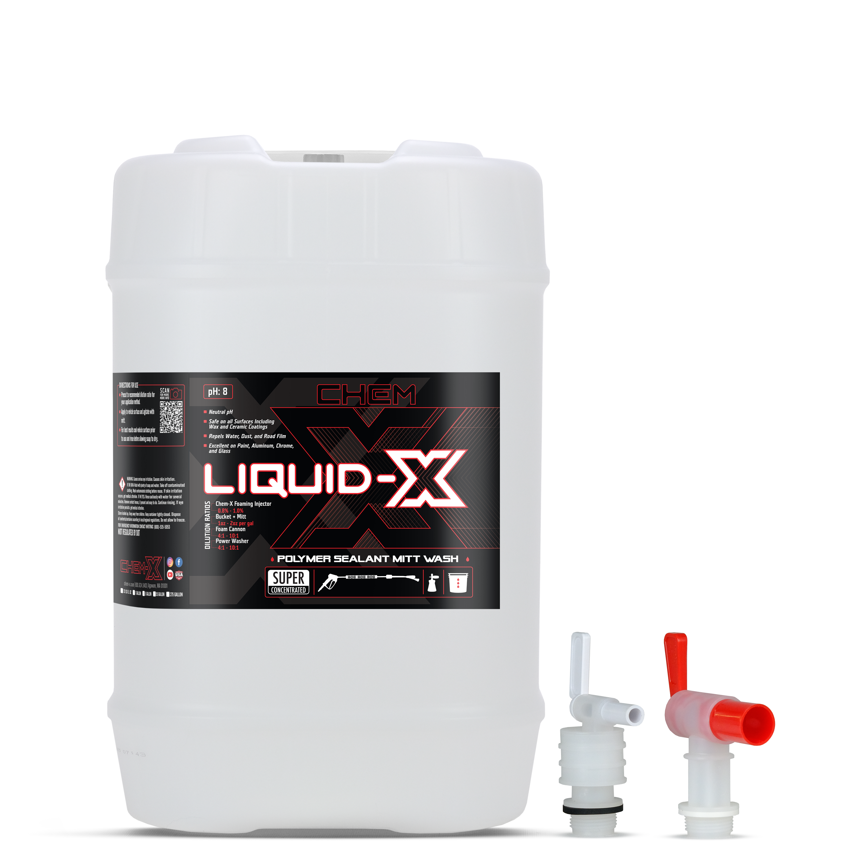 XGALX Chemical Wash Docking Sweatshirt Wash & Sealant Soap
