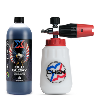 Old Glory: Touch Free Active Foam Vehicle Wash Chrome Cannon Kit