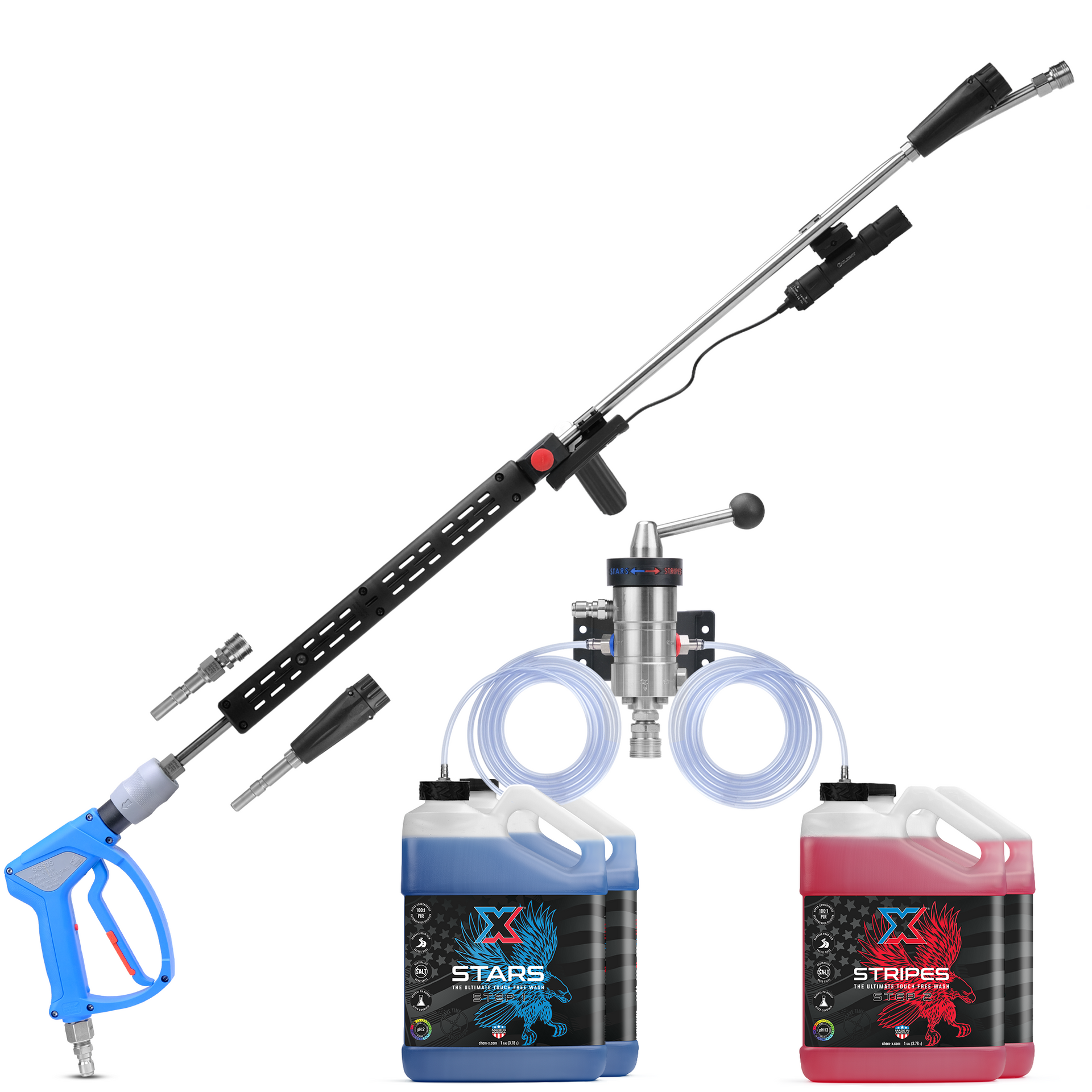 Touchless Wash Kit Freedom Foamer – Stars & Stripes – Chem-X