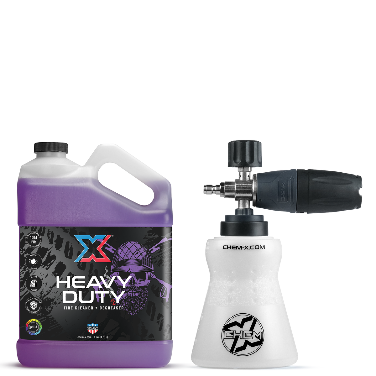 Foam + Degrease Kit: Heavy Duty with Freedom Foam Cannon