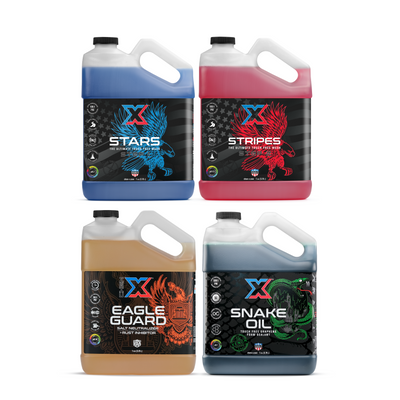 X4 Foam Injector Kit: 4 Soaps + 44" Lance
