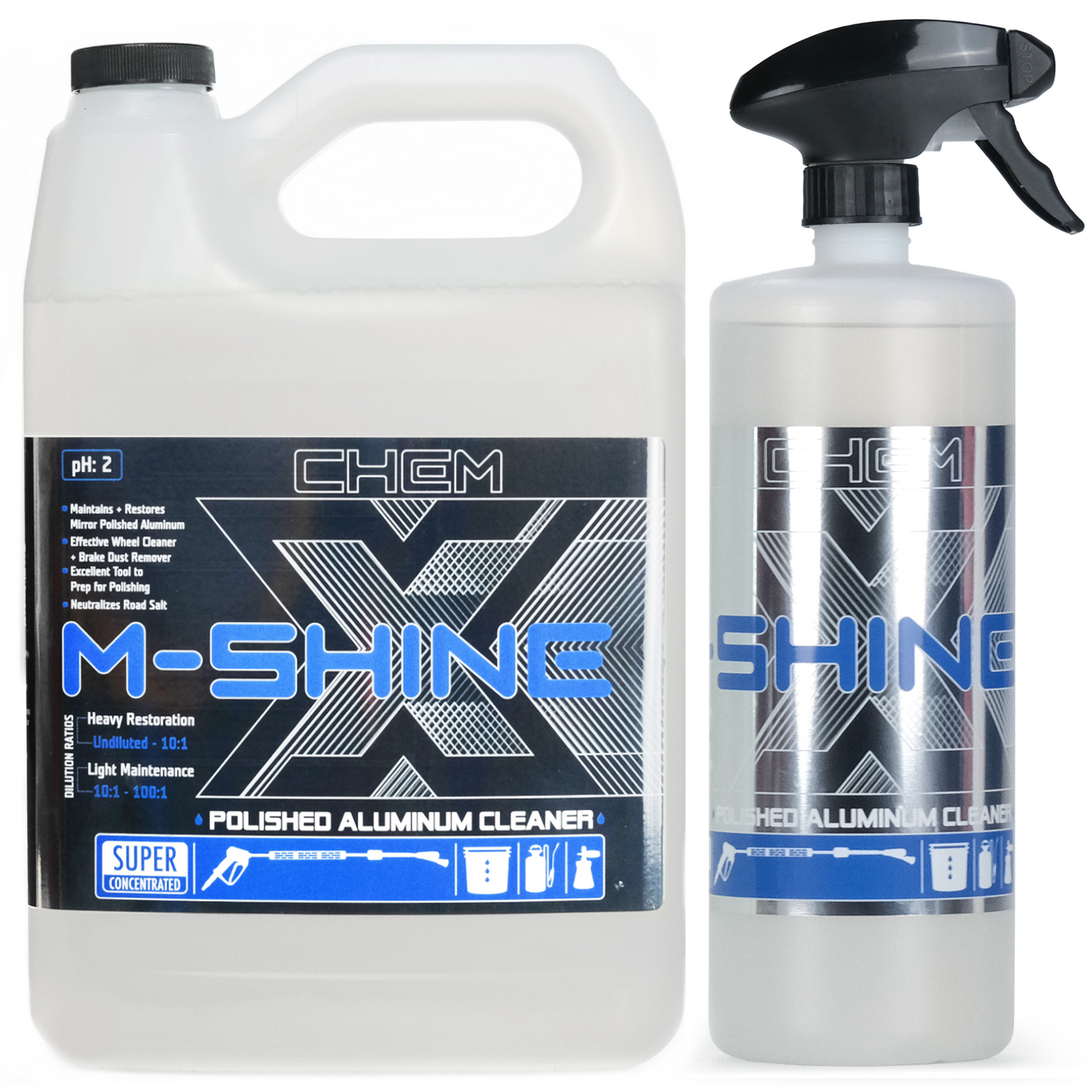 M-Shine: Polished Aluminum Cleaner - Chem-X