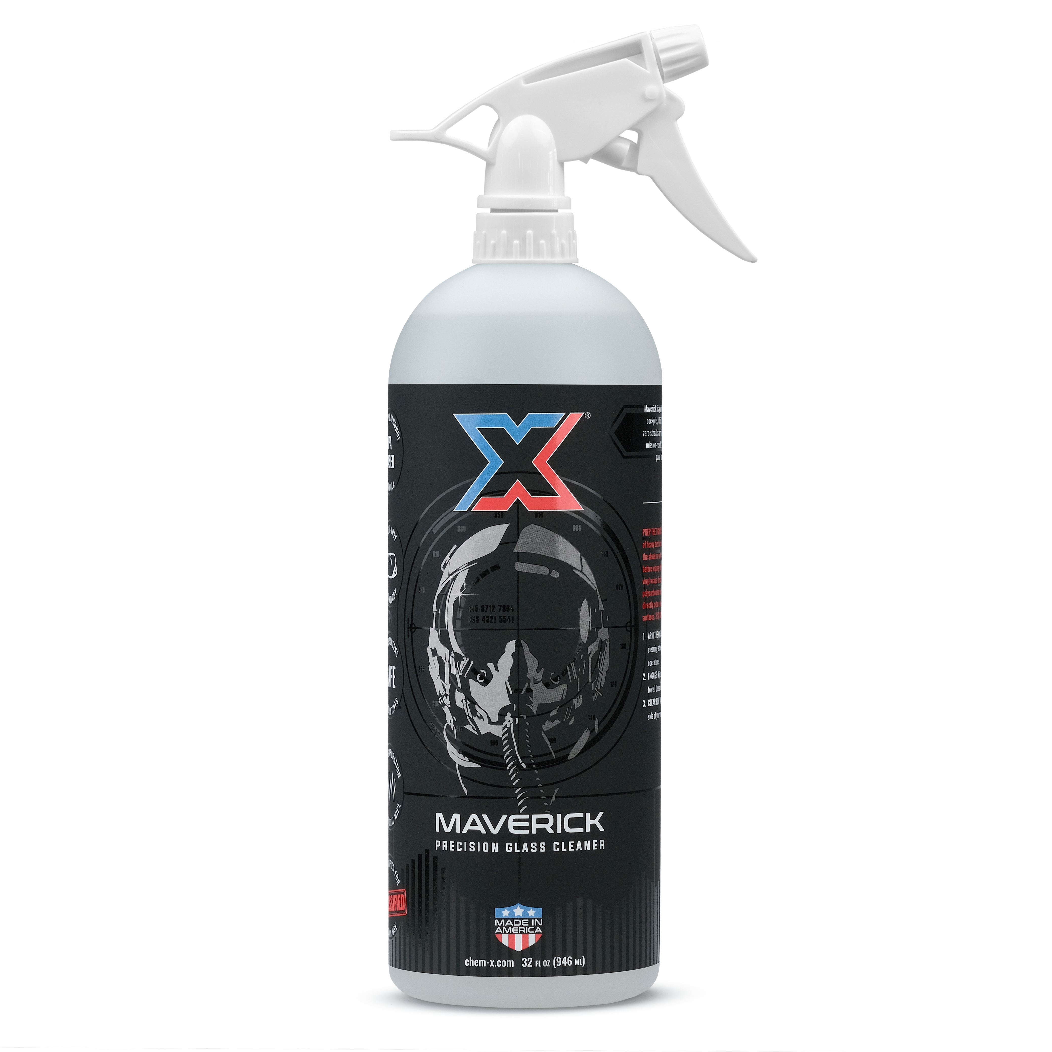 Glass Cleaner Spray – Maverick Precision – Chem-X