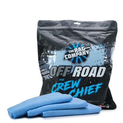 The Rag Company Off Road Crew Chief Buffing Towel 3 Pack (16IN X 27IN.) - Chem-X
