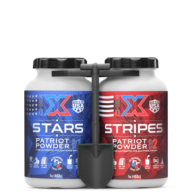 Stars + Stripes Patriot Powder: The Ultimate Touch Free Vehicle Wash - Chem-X